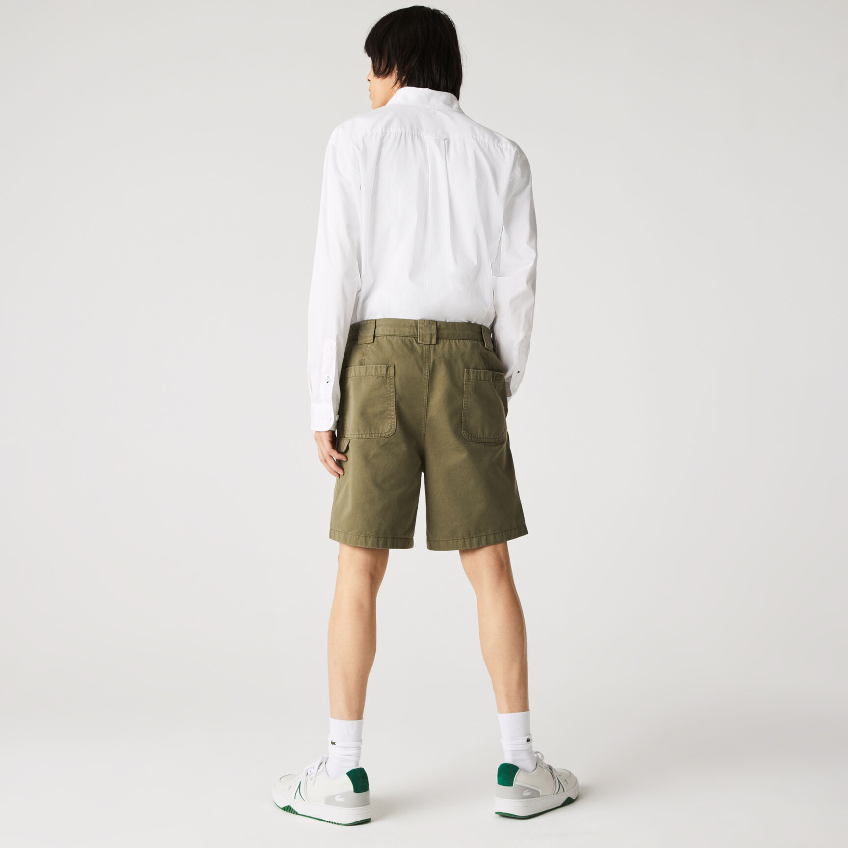 Men’s Relaxed Fit Soft Cotton Cargo Bermuda Shorts Men’s Relaxed Fit Soft Cotton Cargo Bermuda Shorts