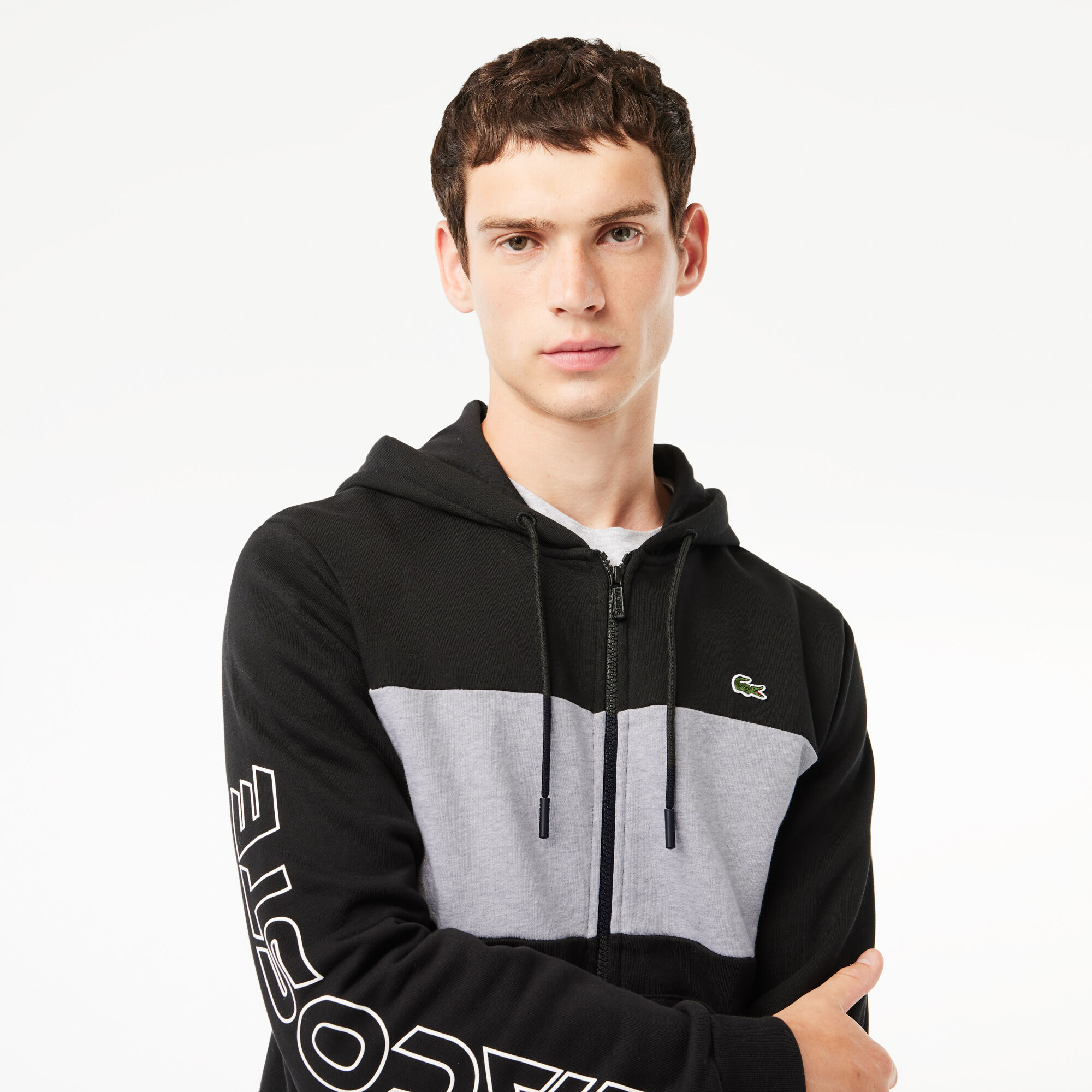 Hoodie lacoste original sales