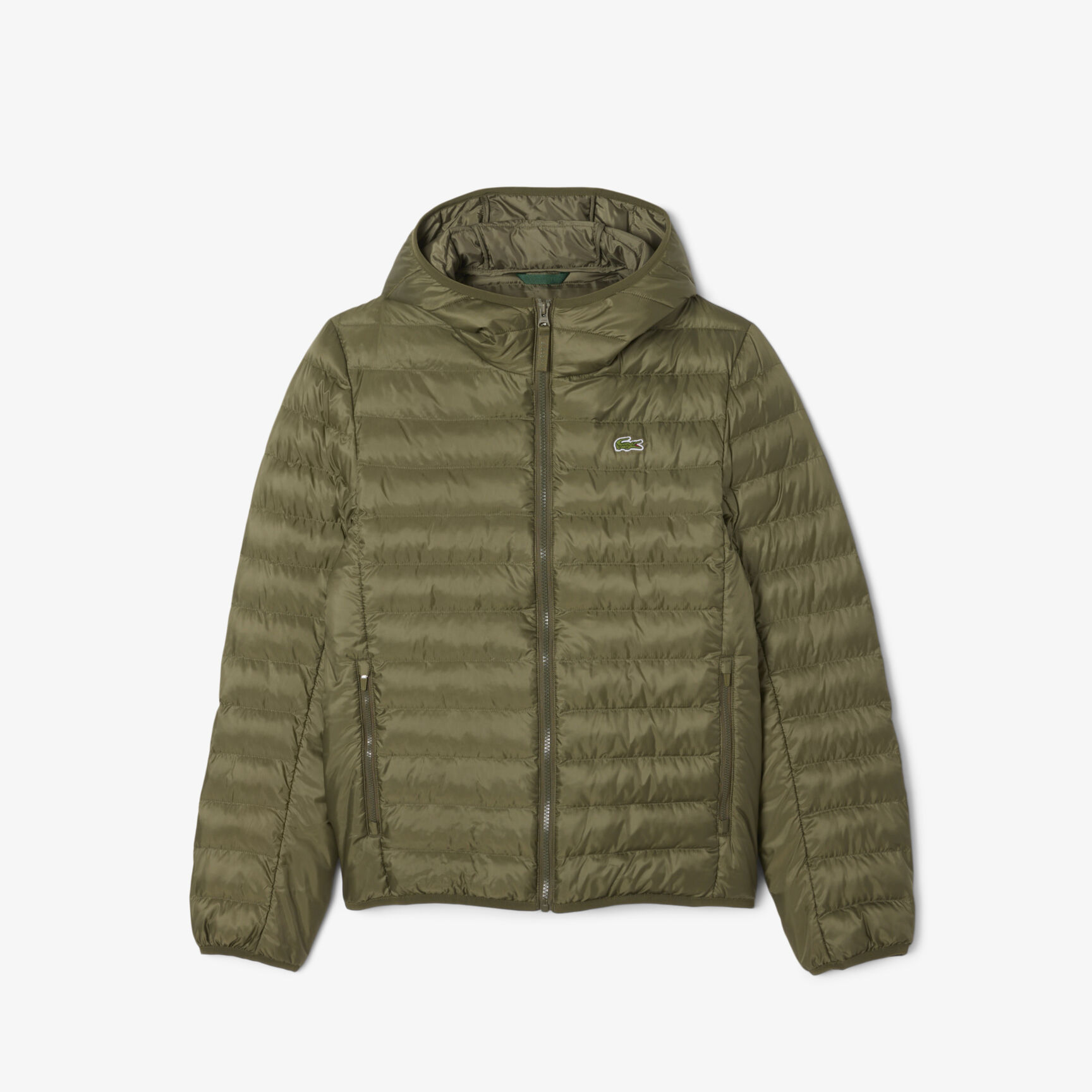 Water-Repellent Quilted Puffed Jacket
