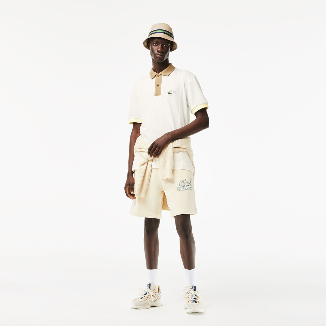 تيشيرت بولو لاكوست قطن عضوي بلونين للرجال تيشيرت بولو لاكوست قطن عضوي بلونين للرجال