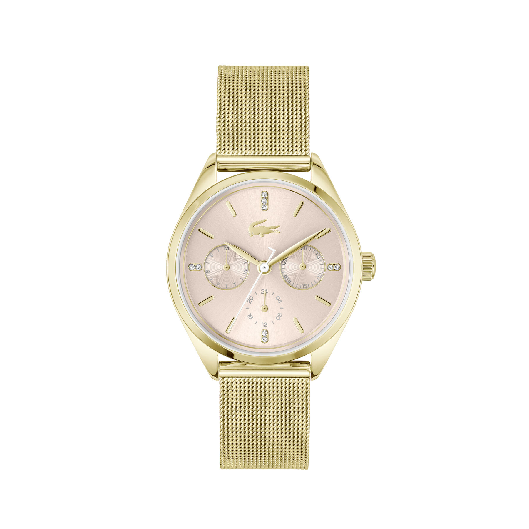 Thin Gold-Plated Steel Women's Watch lacoste thin gold plated steel women s watch