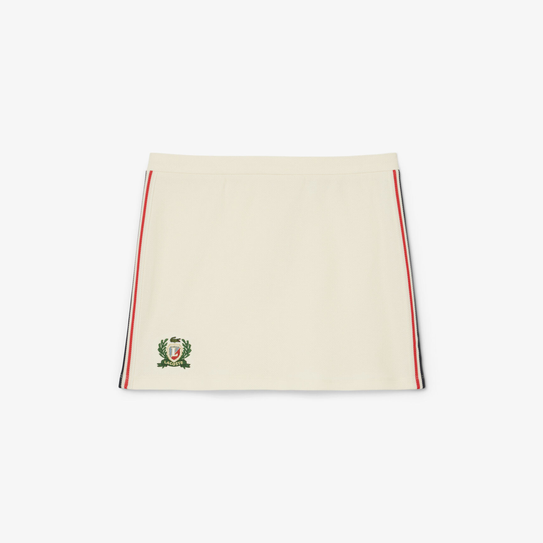 French Made Textured Pique Skirt