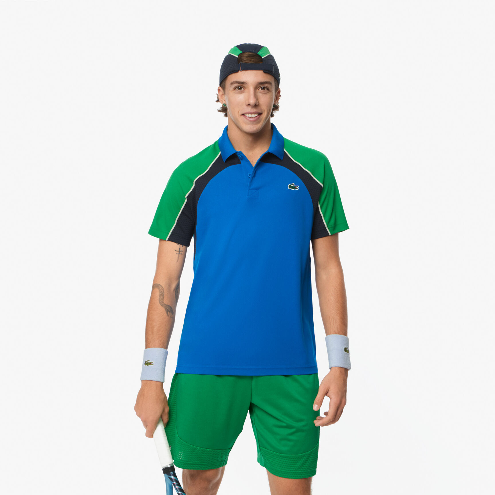 Ultra Dry Colour-Block Tennis Polo Shirt Ultra Dry Colour-Block Tennis Polo Shirt