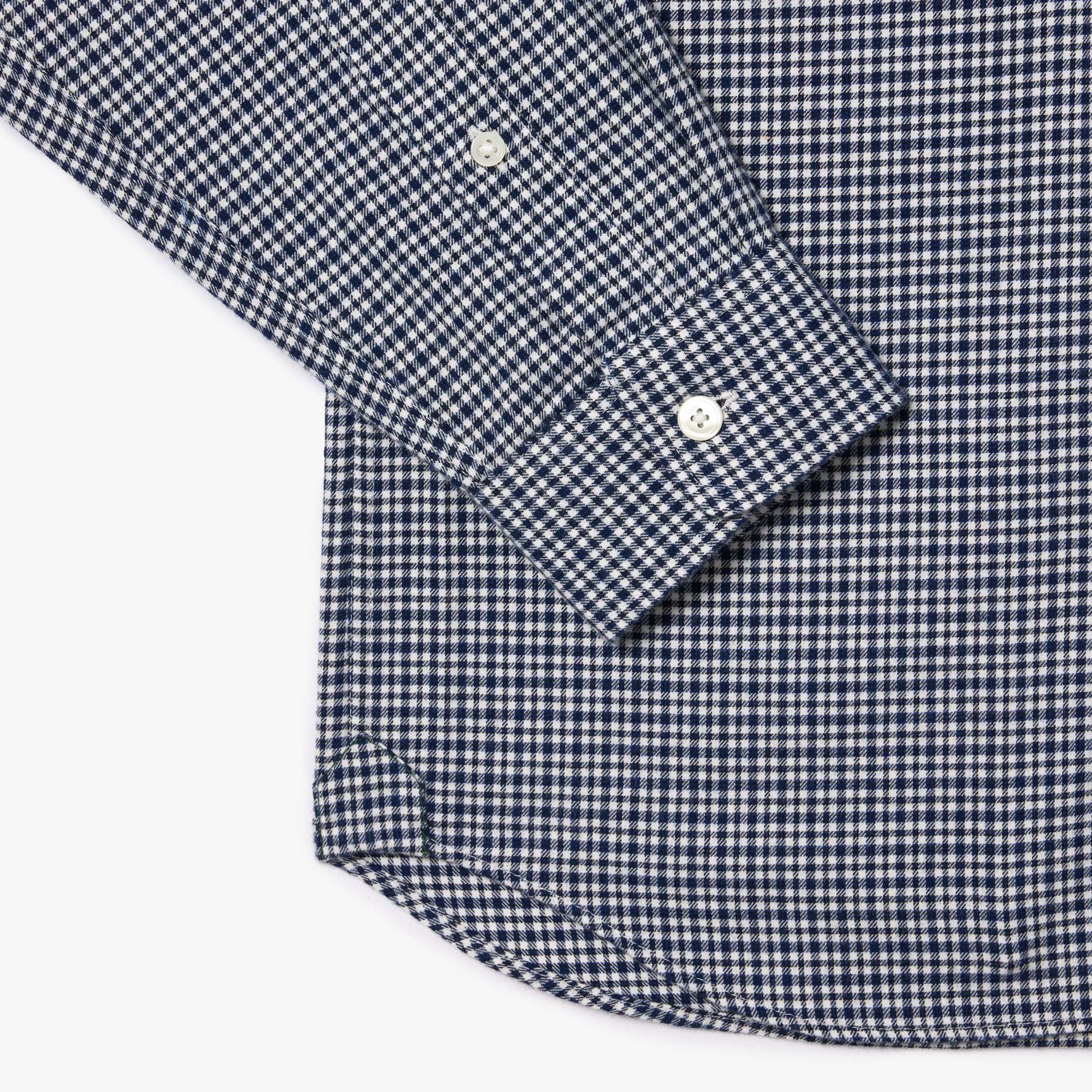 Cotton Flannel Checked Shirt