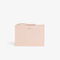 lacoste anna coated pique canvas pouch