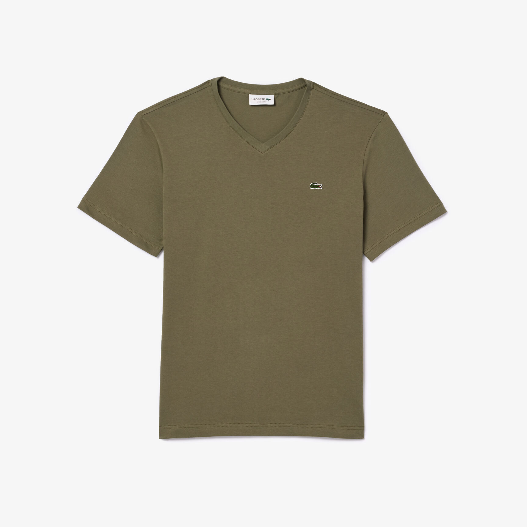 تيشيرت قطن بفتحة رقبة حرف V للرجال تيشيرت قطن بفتحة رقبة حرف V للرجال