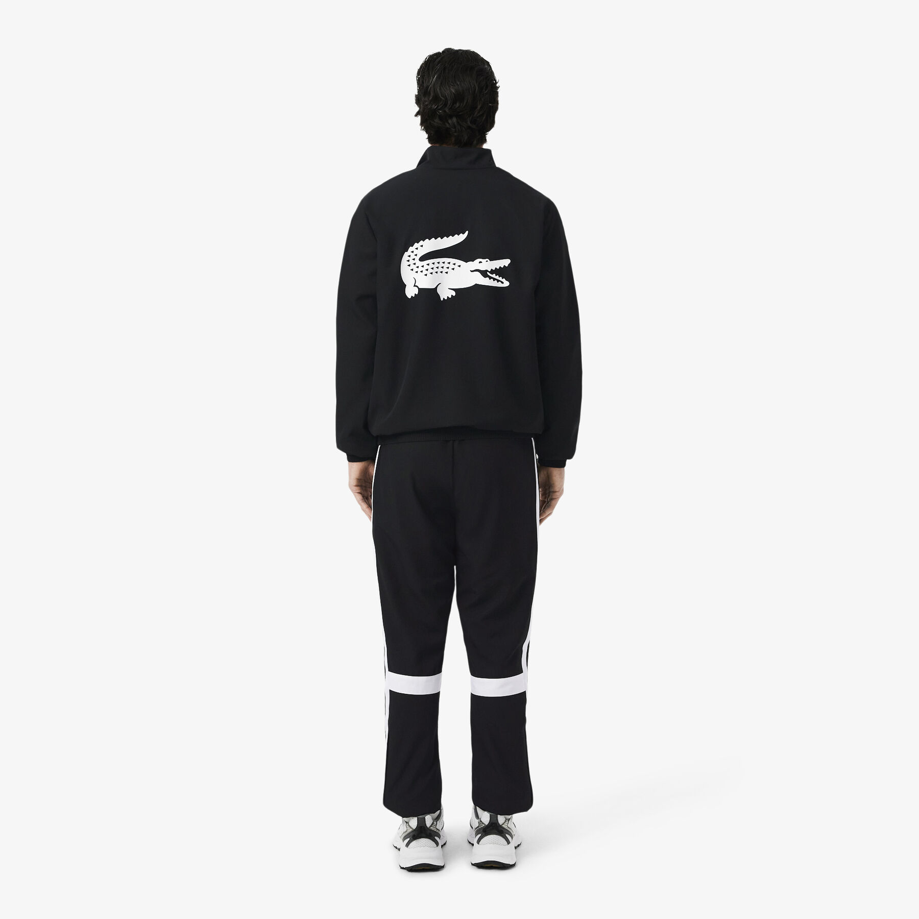 lacoste sport printed tracksuit