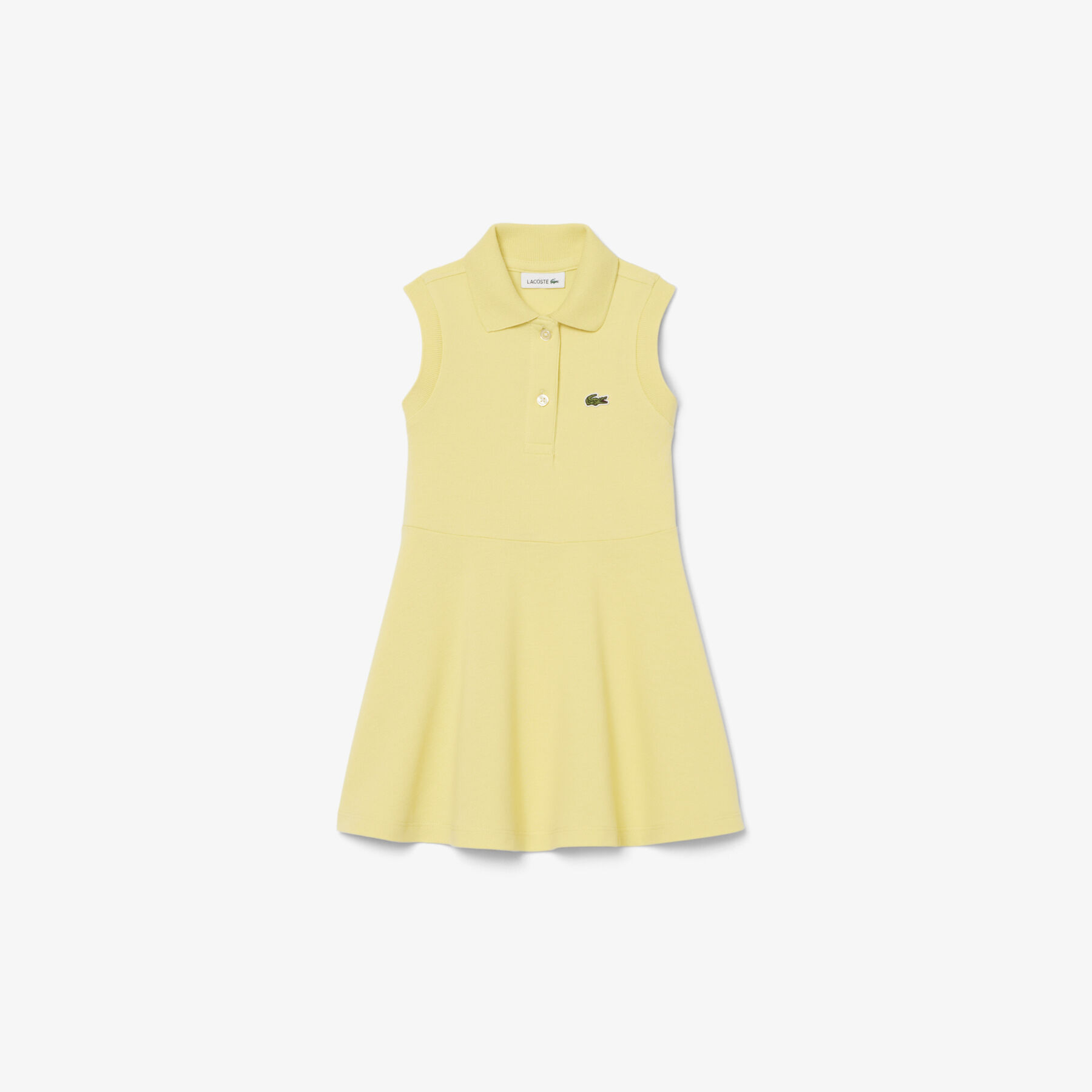 lacoste sleeveless stretch pique dress