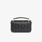 lacoste mini maheki embossed leather shoulder bag