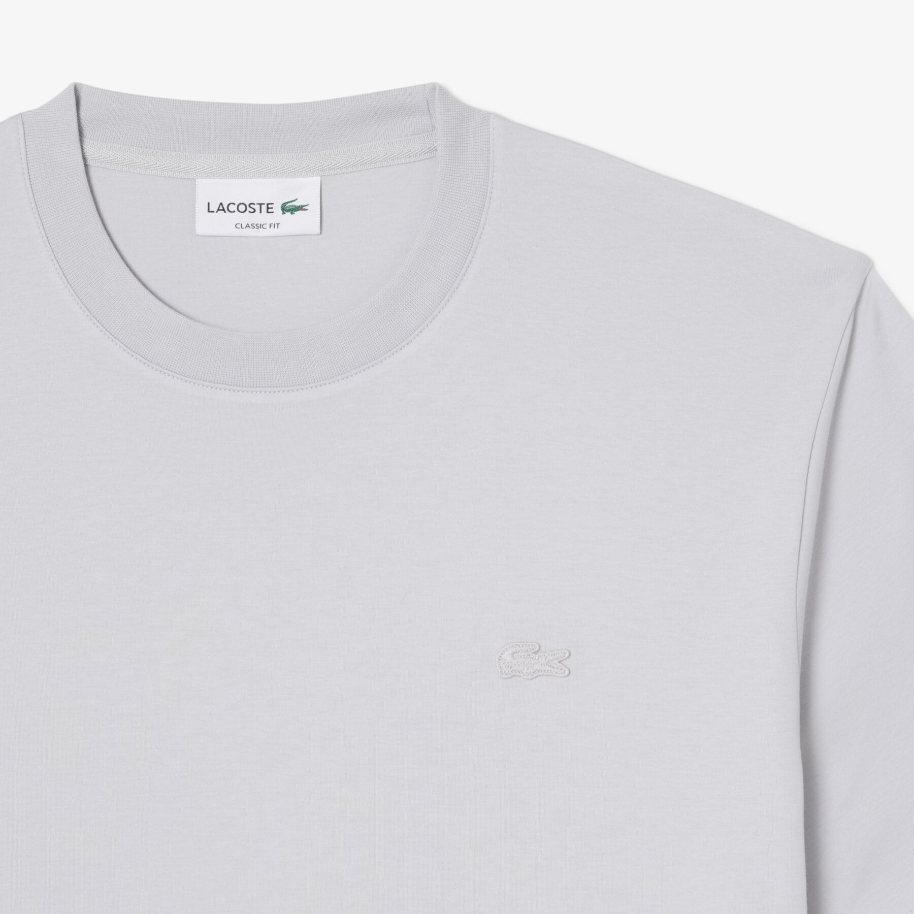 Embroidered Signature T-shirt lacoste embroidered signature t shirt