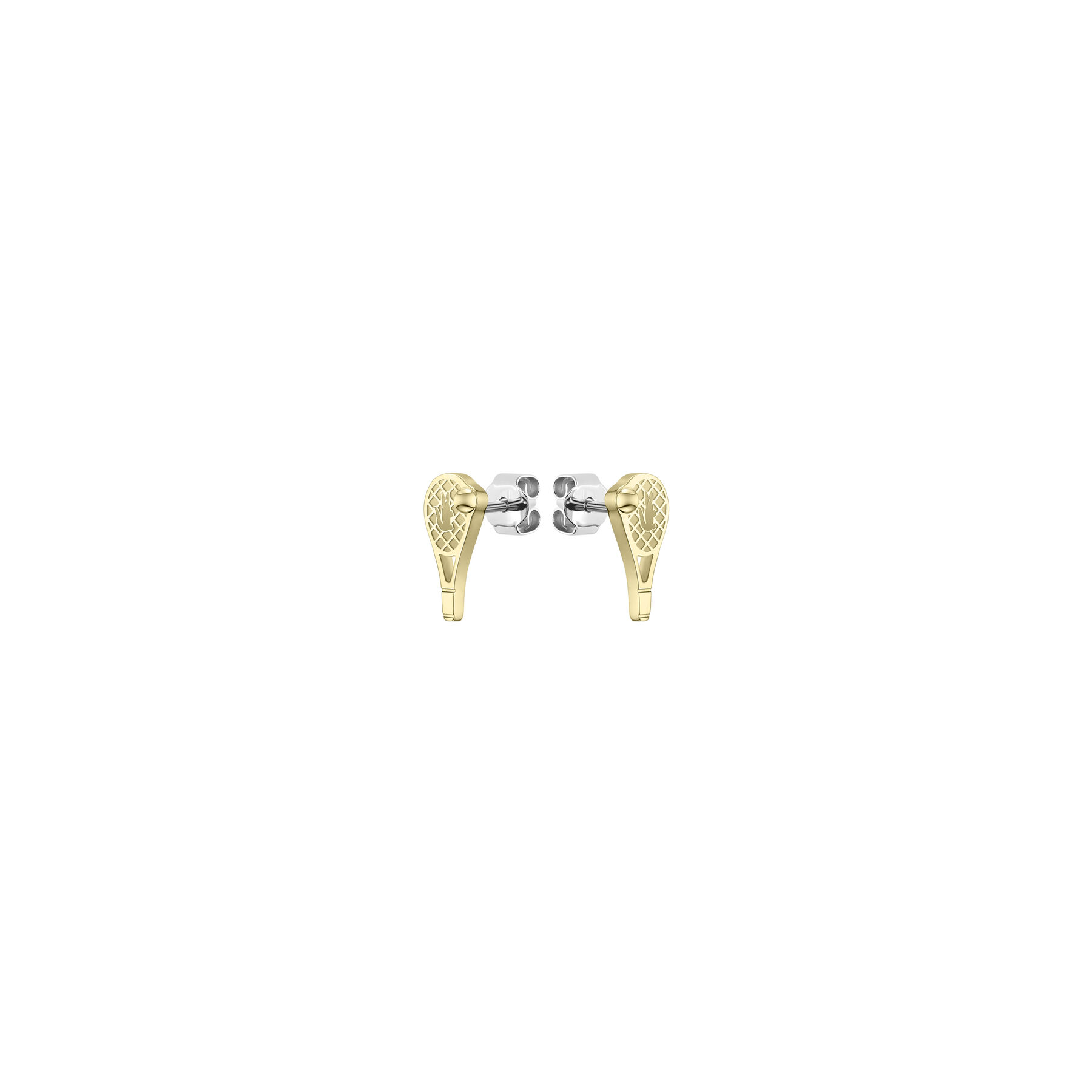 lacoste stud earrings