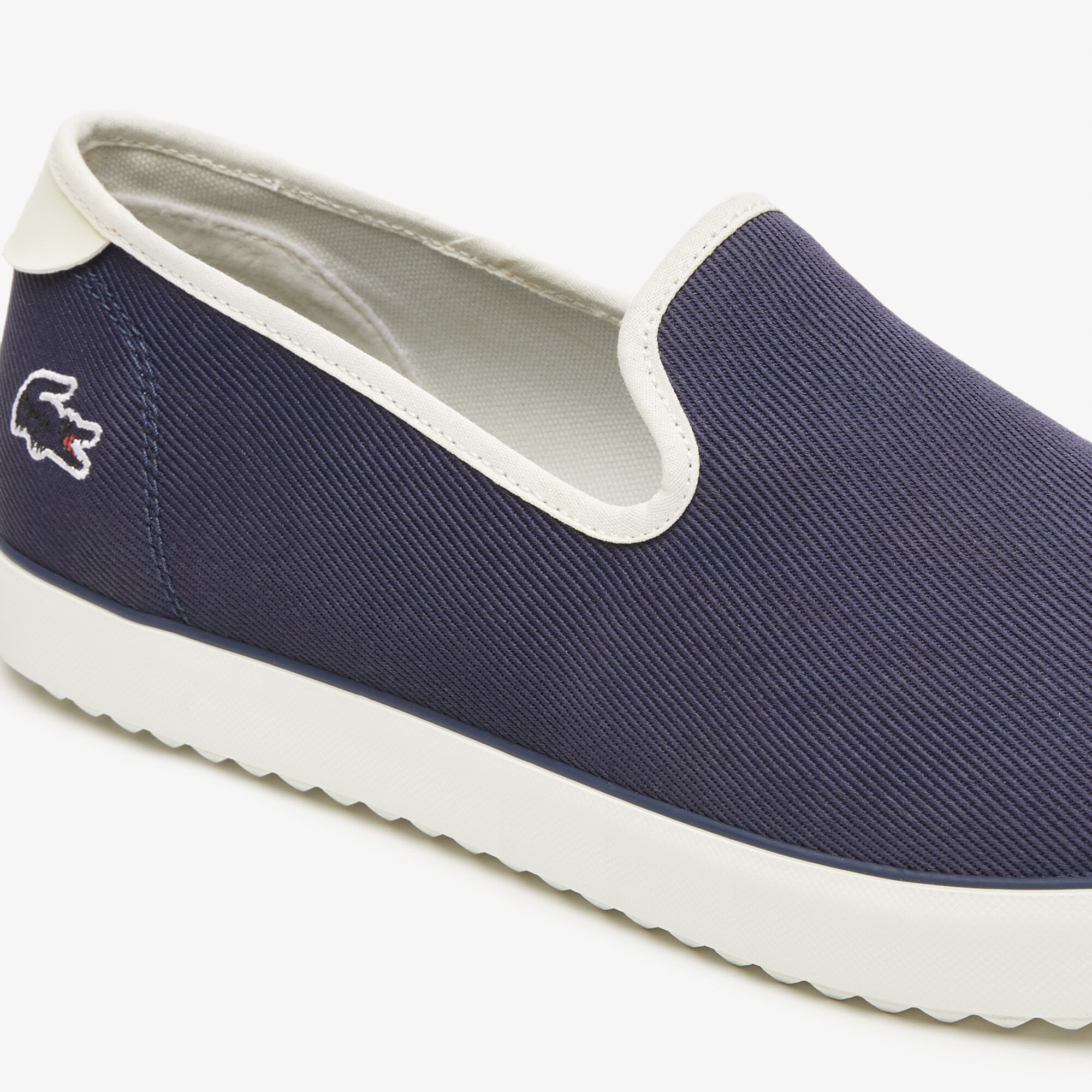Buy Men s Lacoste Canvas Resort Textile Slip On Lacoste SA