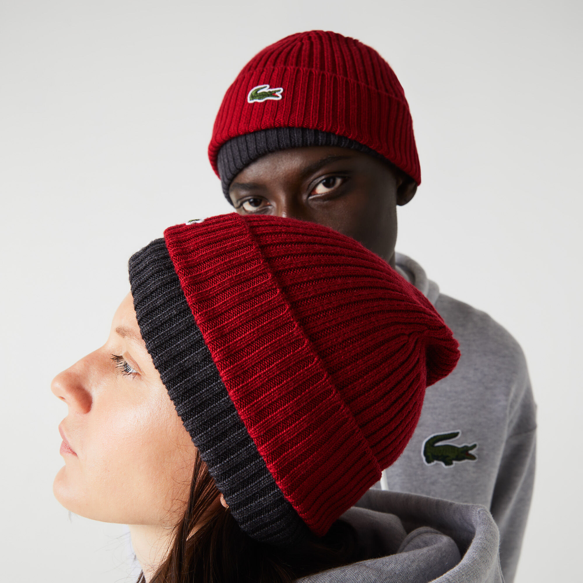 Lacoste beanie hat deals