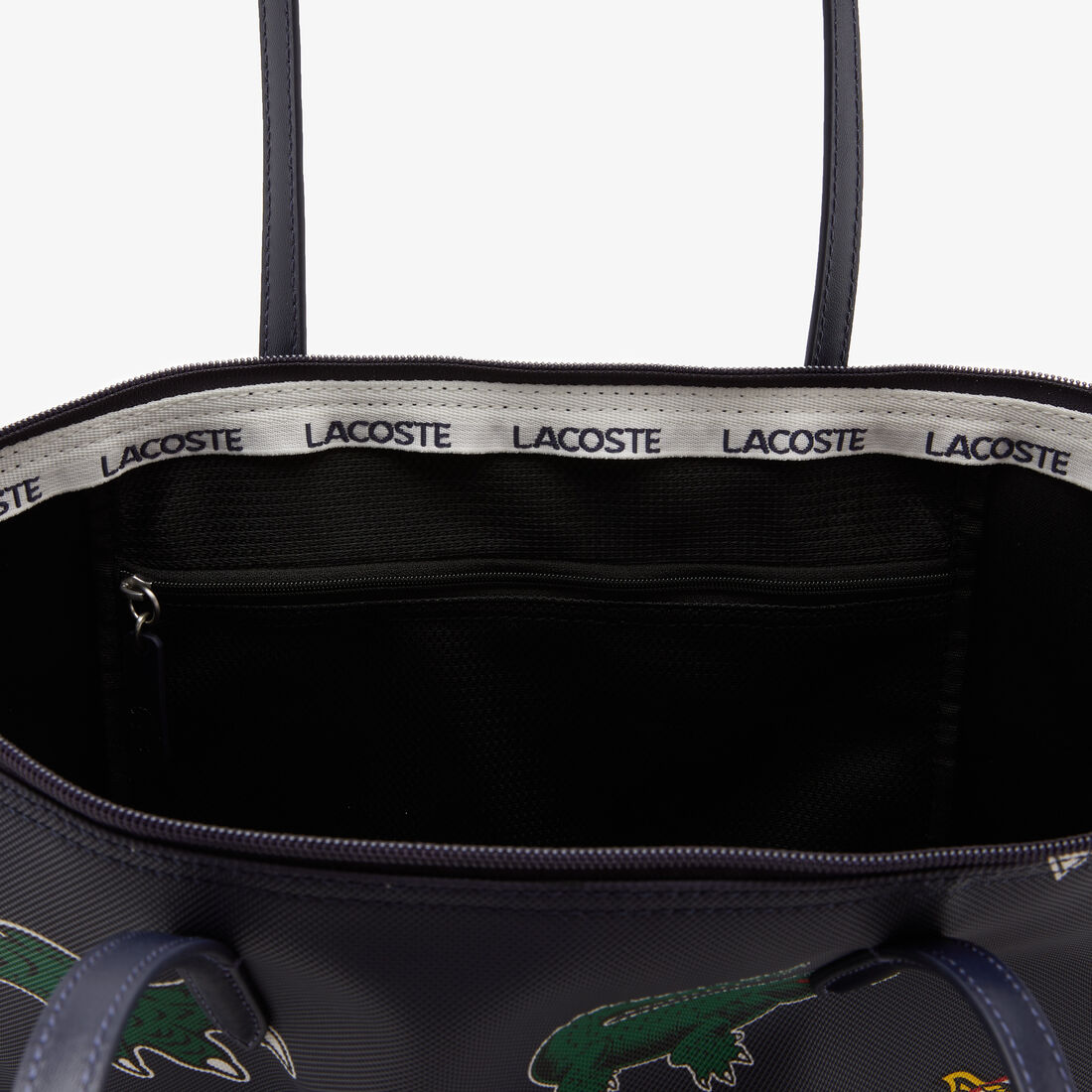 Women's Lacoste Holiday Comic Effect Print Shopping Bag Women's Lacoste Holiday Comic Effect Print Shopping Bag