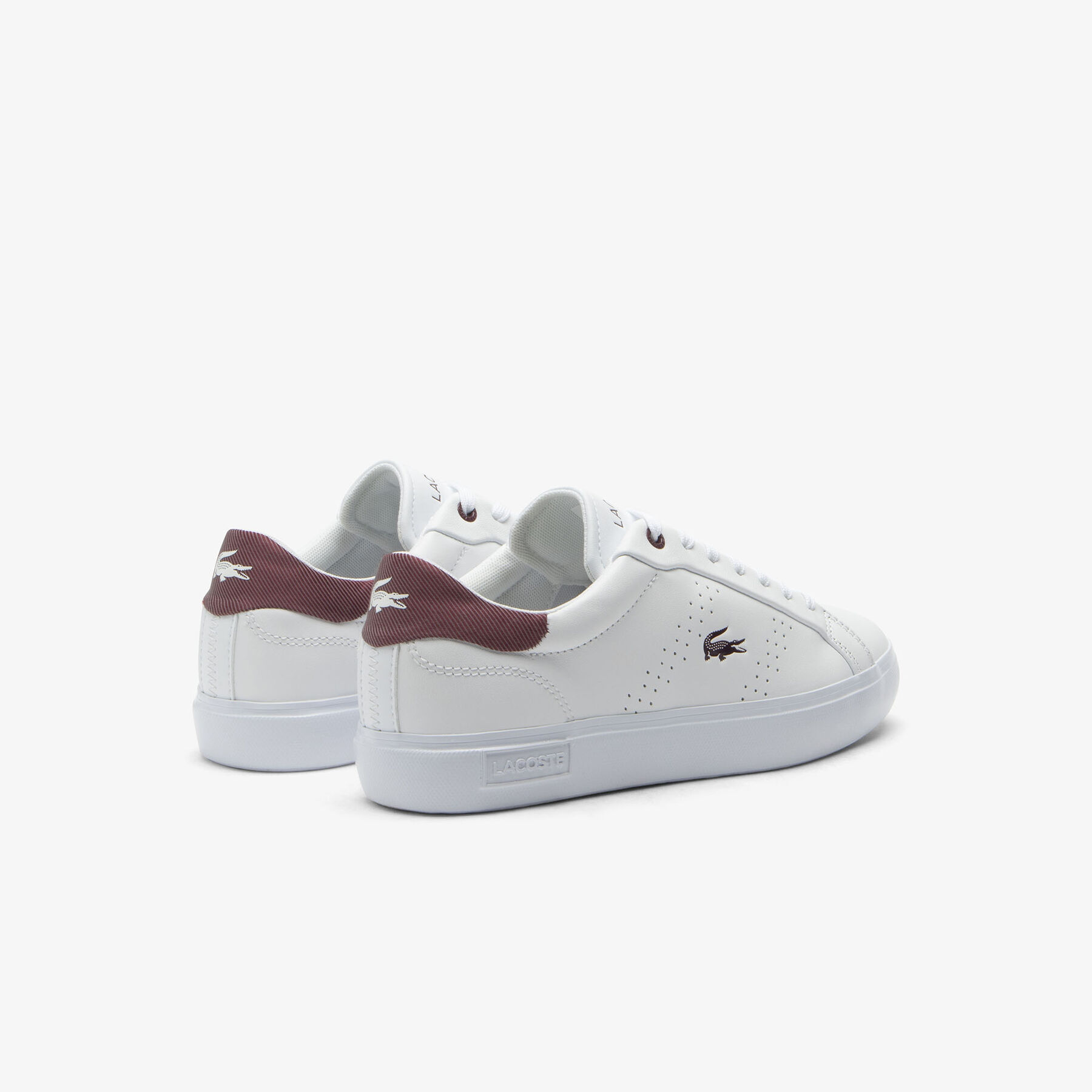 Women's Powercourt 2.0 Leather Sneakers lacoste women s powercourt 2 0 leather sneakers