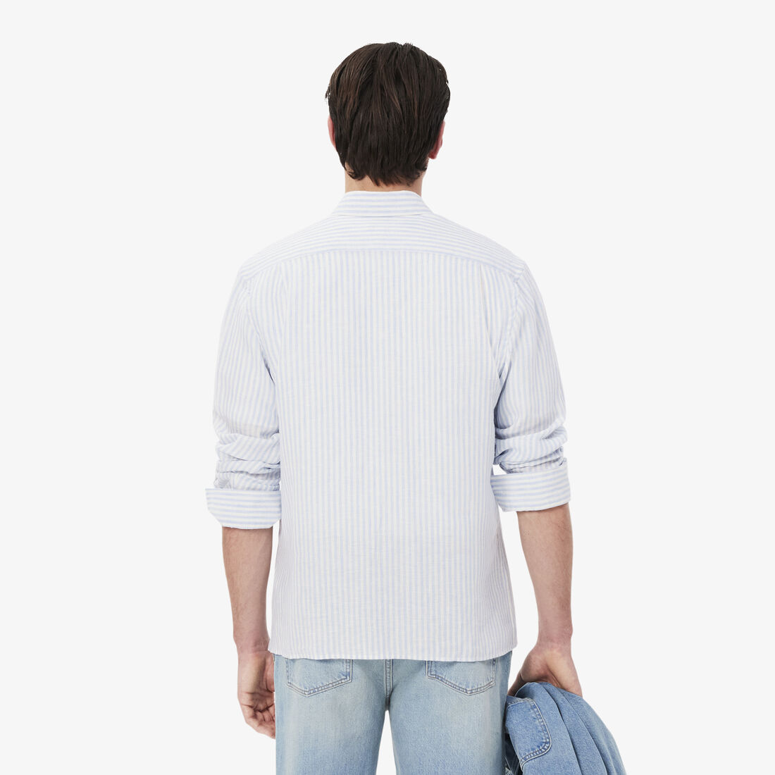 Regular Fit Striped Linen Shirt Regular Fit Striped Linen Shirt