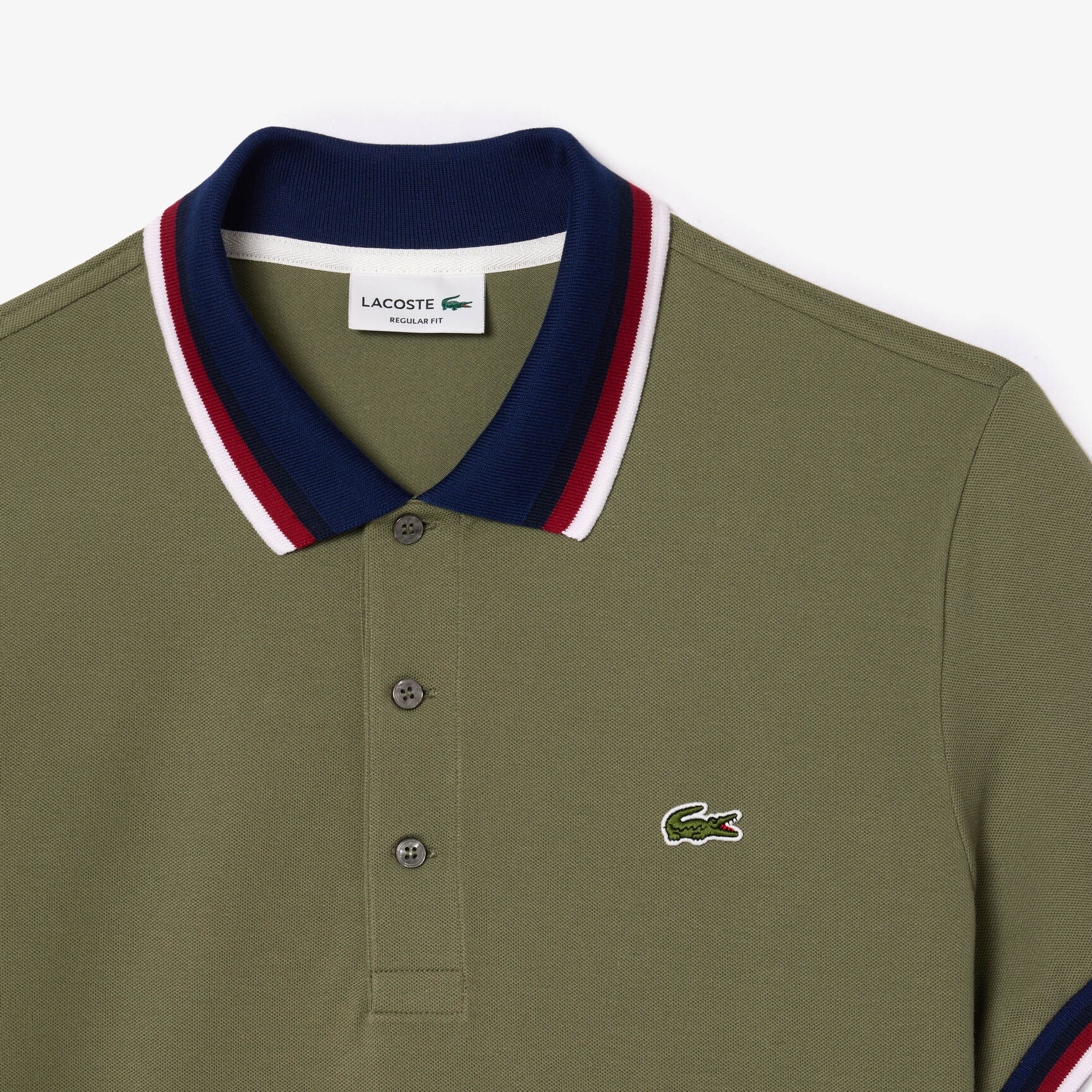 Regular Fit Contrast Collar Polo Shirt Regular Fit Contrast Collar Polo Shirt