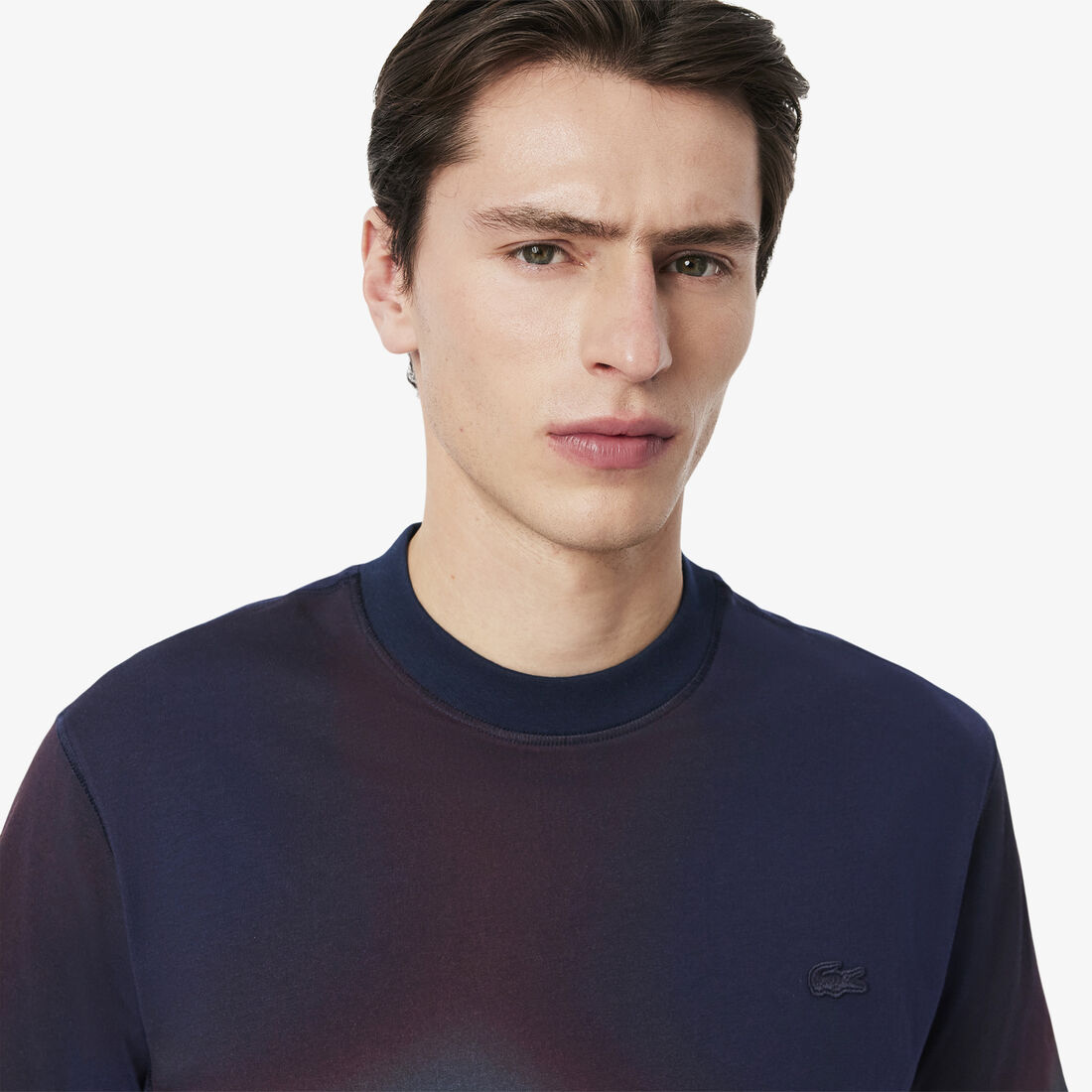 تي شيرت جيرسي بطبعة أومبري تي شيرت جيرسي بطبعة أومبري