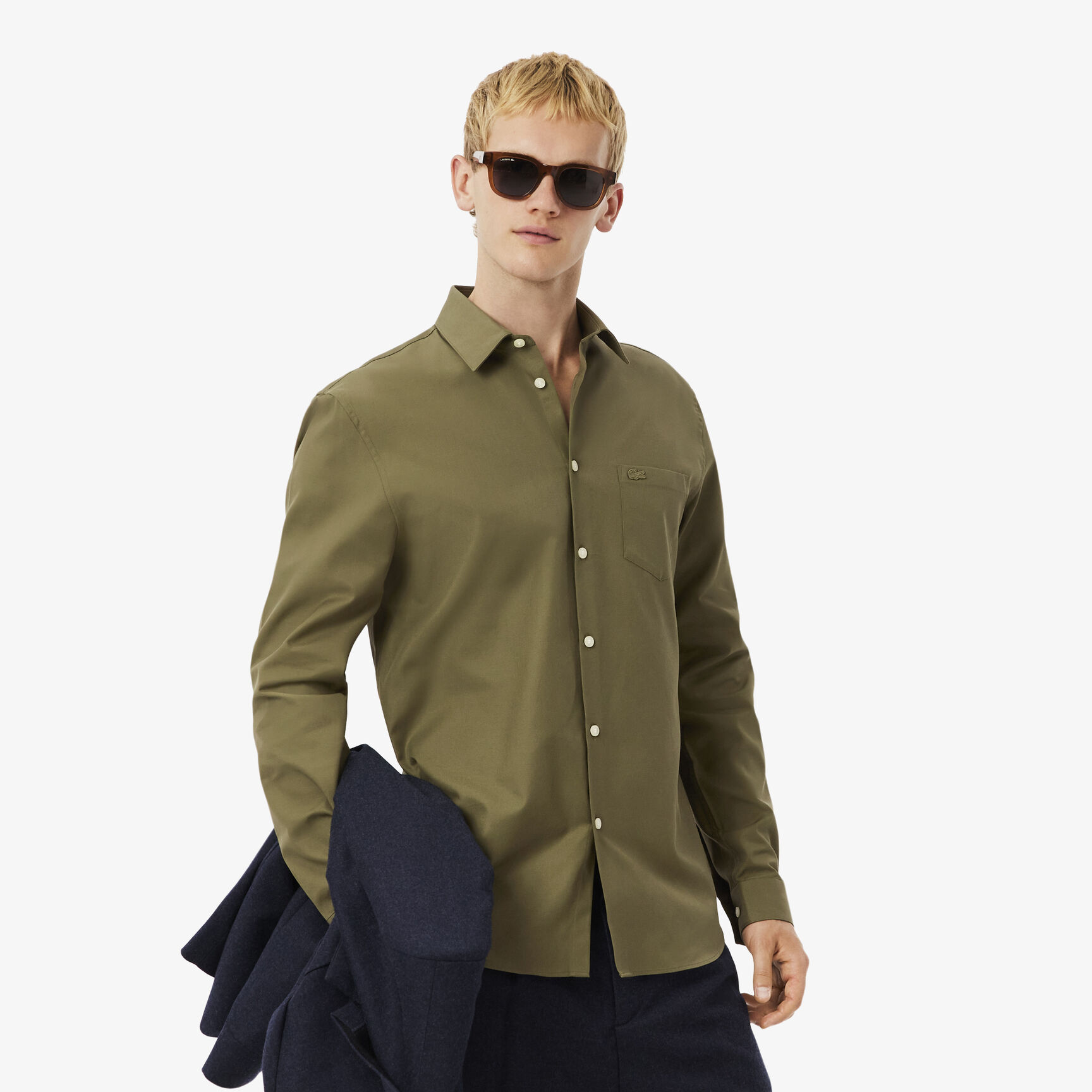 Regular Fit Cotton Poplin Shirt