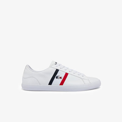 Men's Lerond Tricolore Leather And Synthetic Trainers