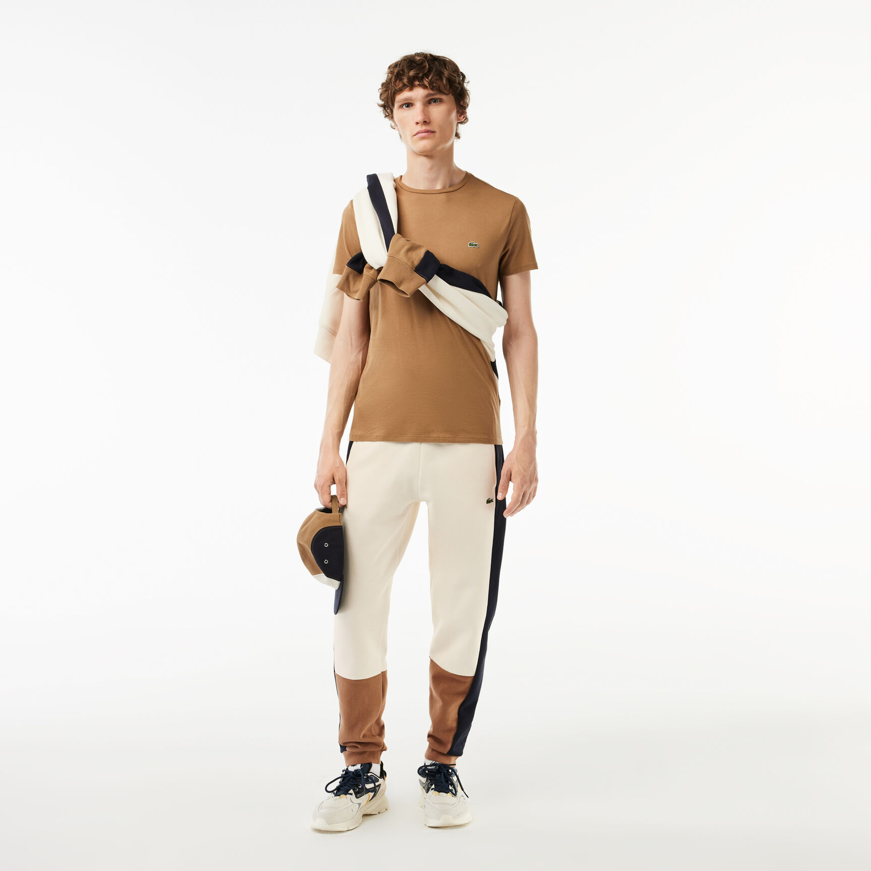 Regular Fit Colourblock Jogger Track Pants