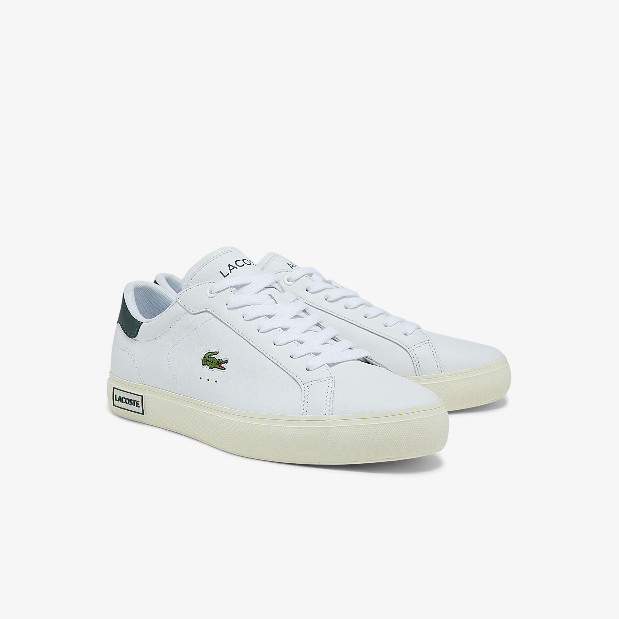 Men's Powercourt Smooth Leather Trainers