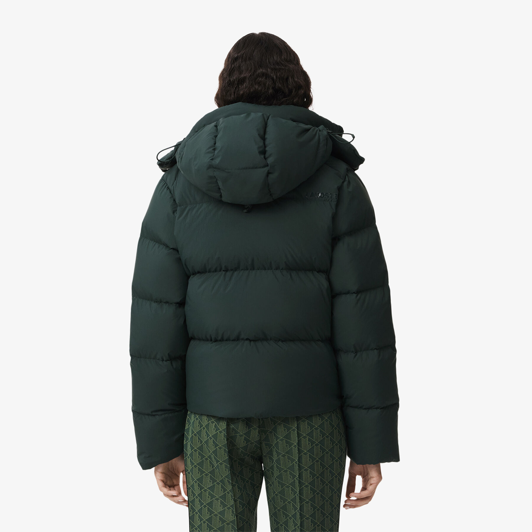 Relaxed Fit Hooded Down Jacket lacoste relaxed fit hooded down jacket