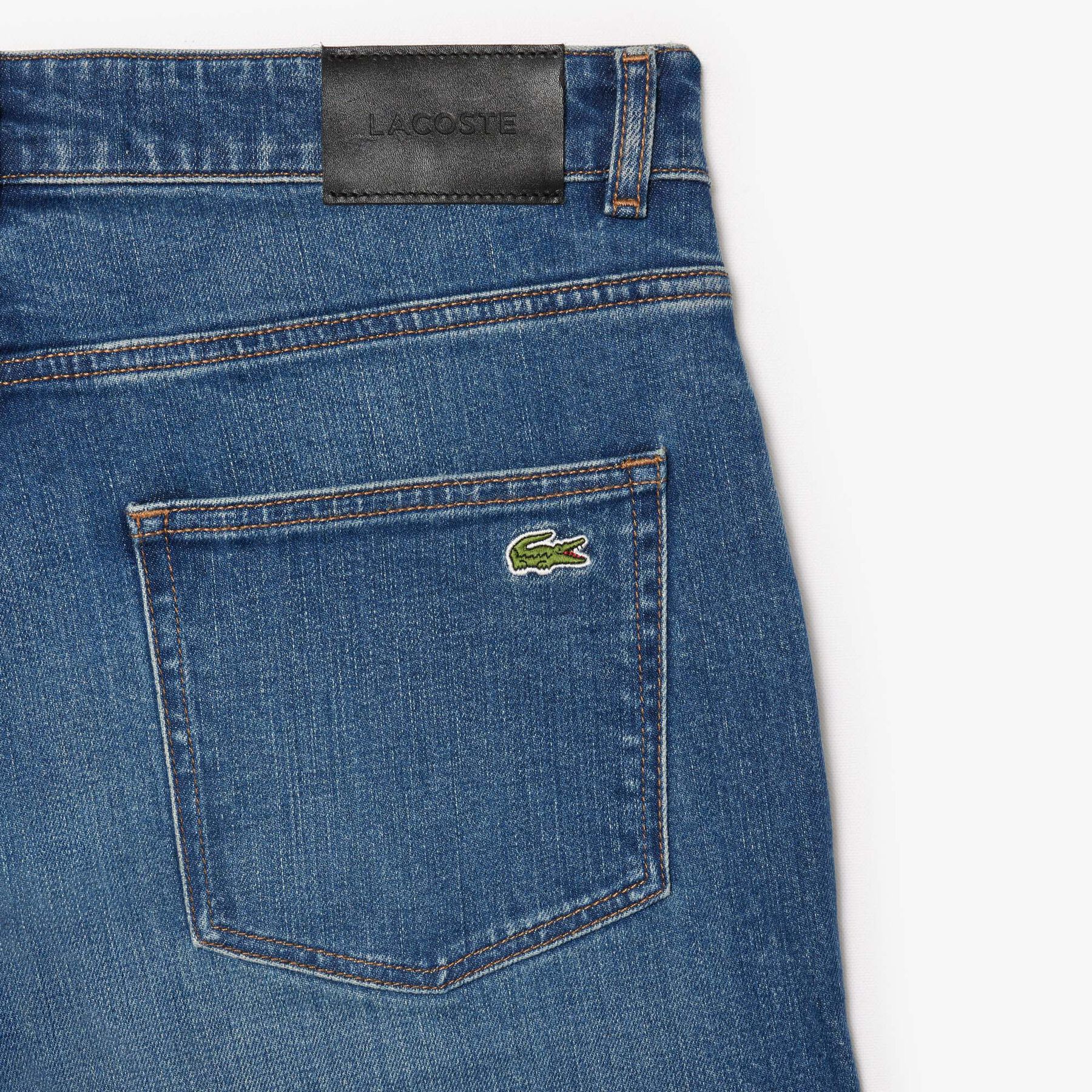 5 Pocket Slim Fit Indigo Jeans lacoste 5 pocket slim fit indigo jeans