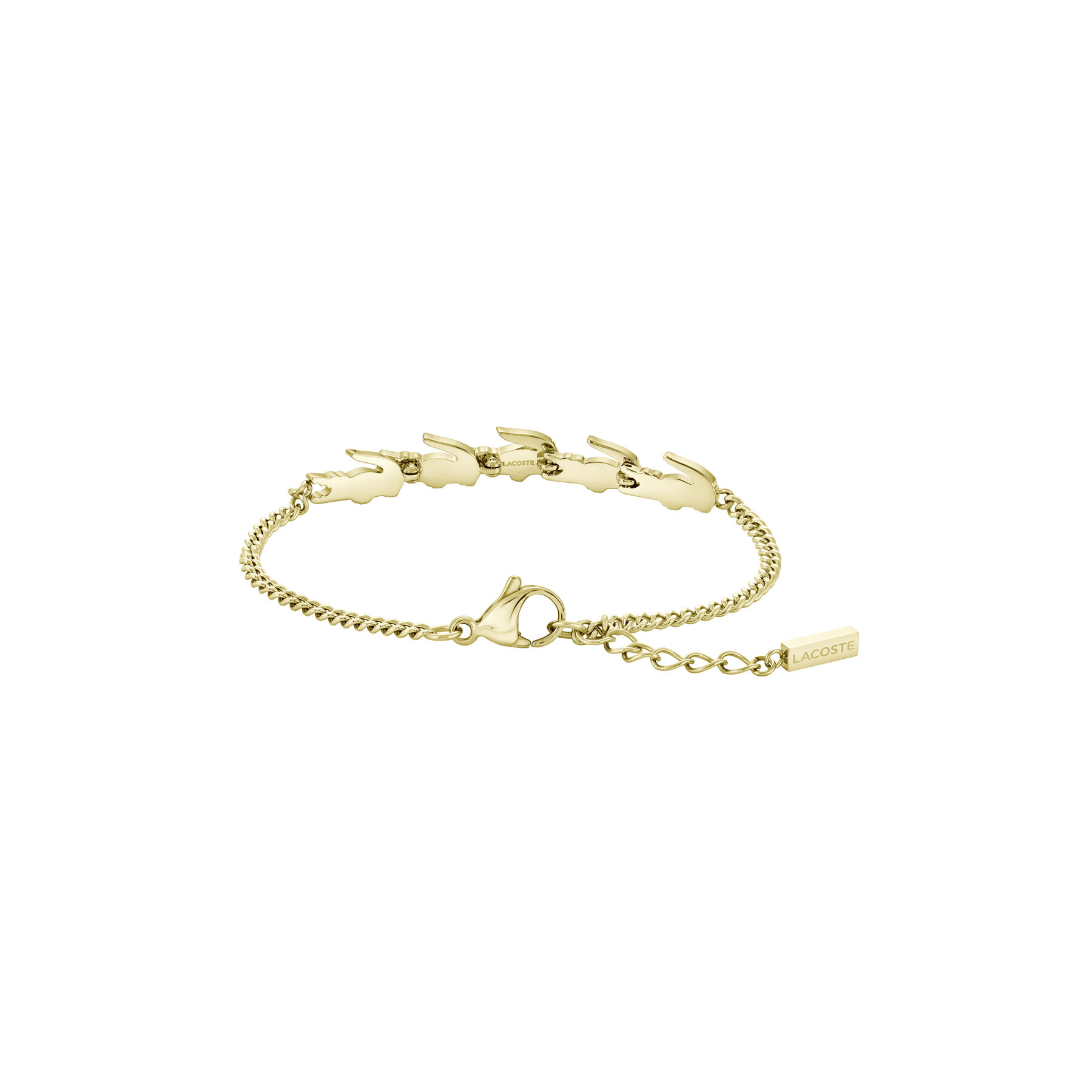 lacoste crocodile womens bracelet