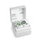 lacoste white silicone watch gift set