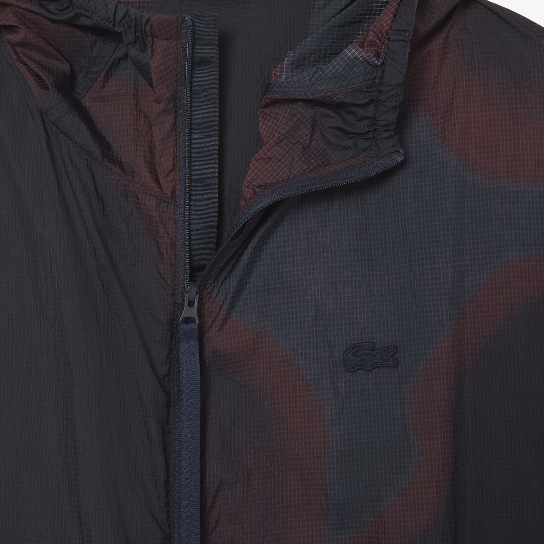 سترة من النايلون المقاوم للتمزق بطبعة أومبري سترة من النايلون المقاوم للتمزق بطبعة أومبري