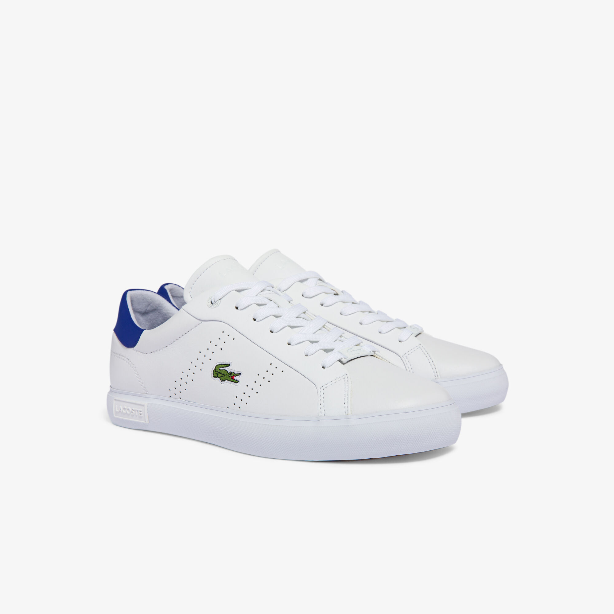 men's powercourt leather trainers