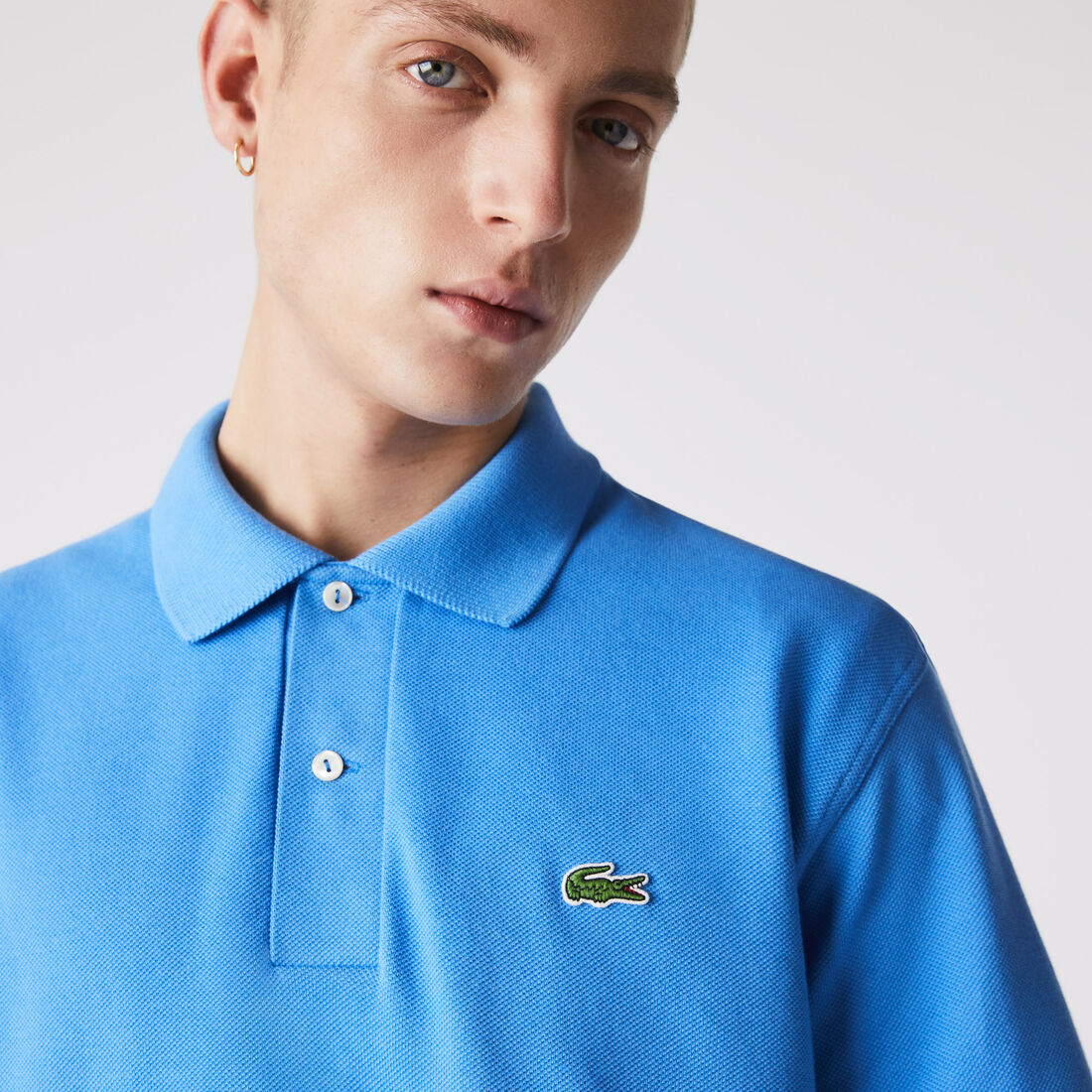 تيشيرت بولو لاكوست بيكيه قطن عضوي بقصة كلاسيكية للرجال مجموعة L.12.12 تيشيرت بولو لاكوست بيكيه قطن عضوي بقصة كلاسيكية للرجال مجموعة L.12.12