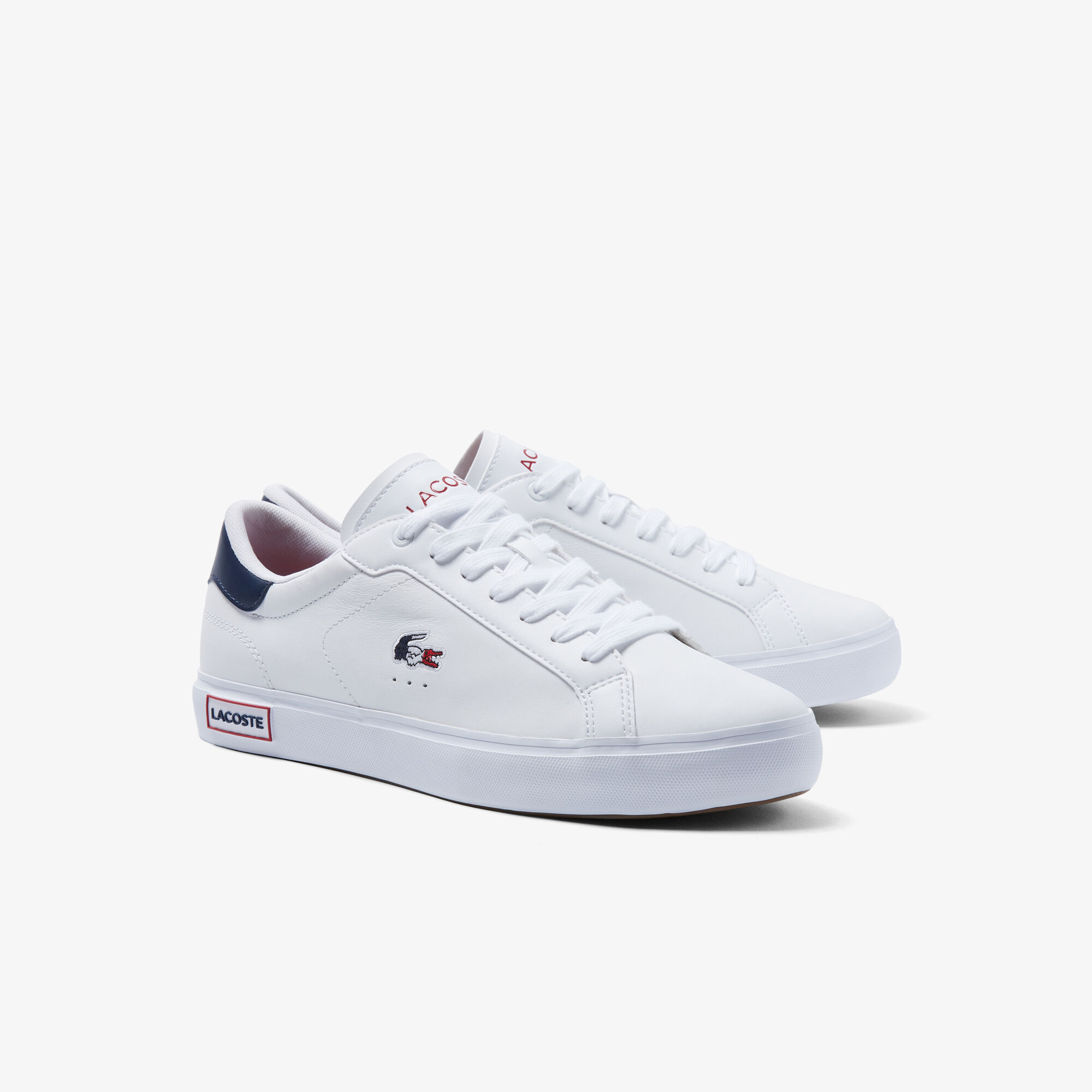 Lacoste online tricolor shoes