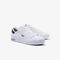 Men's Powercourt Leather Tricolour Trainers lacoste men s powercourt leather tricolour trainers