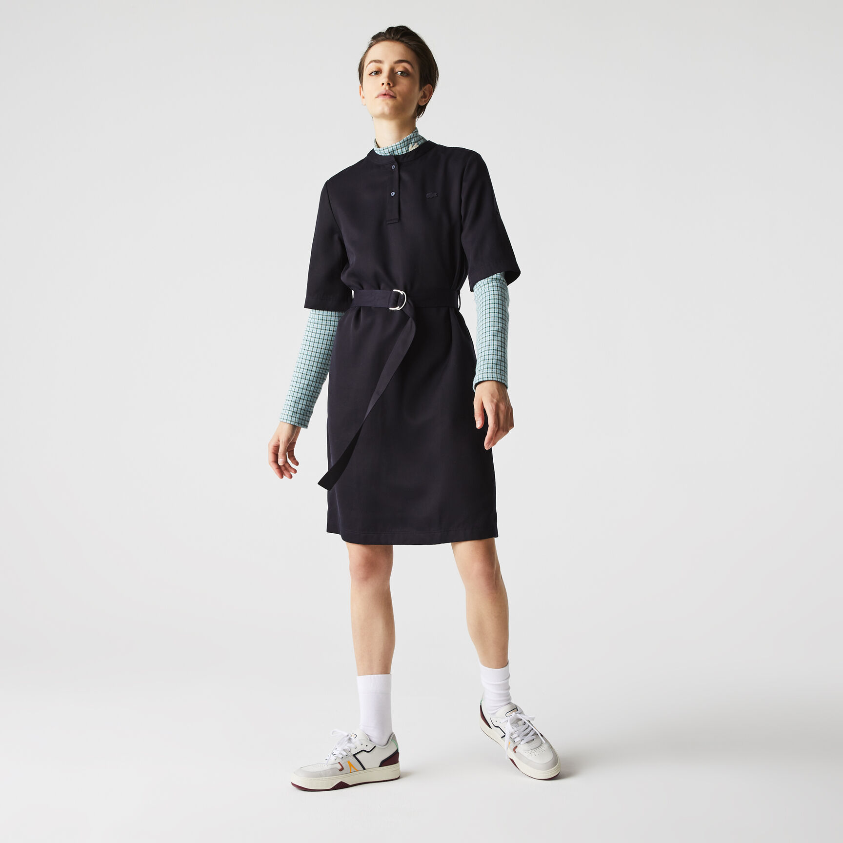 Women's Belted Flowy Shirt Women's Belted Flowy Shirt