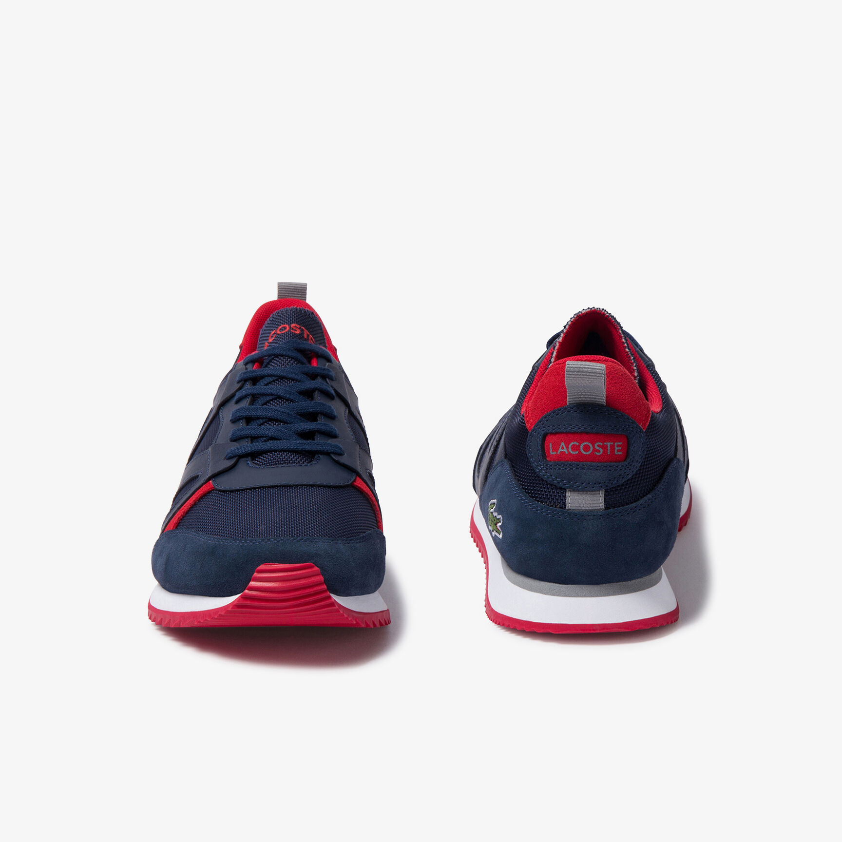 حذاء&nbsp;رياضي من القماش والجلد المدبوغ من مجموعة Aesthet للرجال