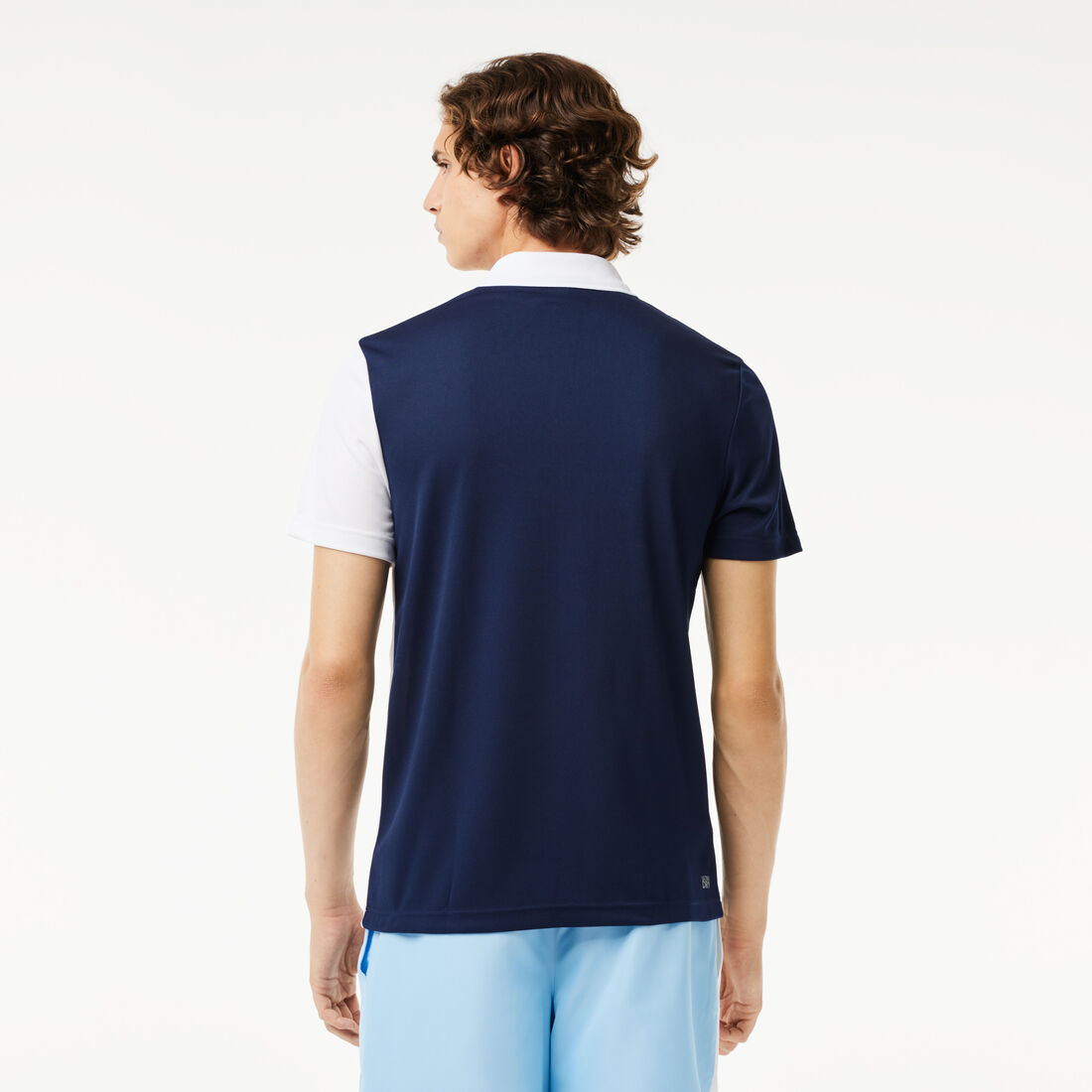 Regular Fit Recycled Knit Tennis Polo Shirt Regular Fit Recycled Knit Tennis Polo Shirt