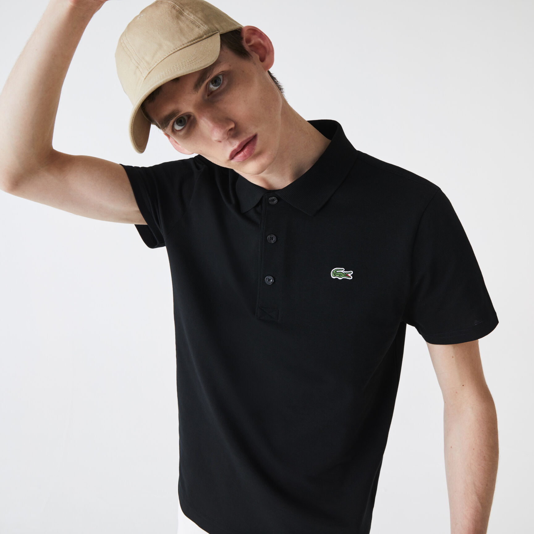 Men's Lacoste SPORT Regular Fit Tennis Ultra-Light Cotton Knit Polo Shirt Men's Lacoste SPORT Regular Fit Tennis Ultra-Light Cotton Knit Polo Shirt