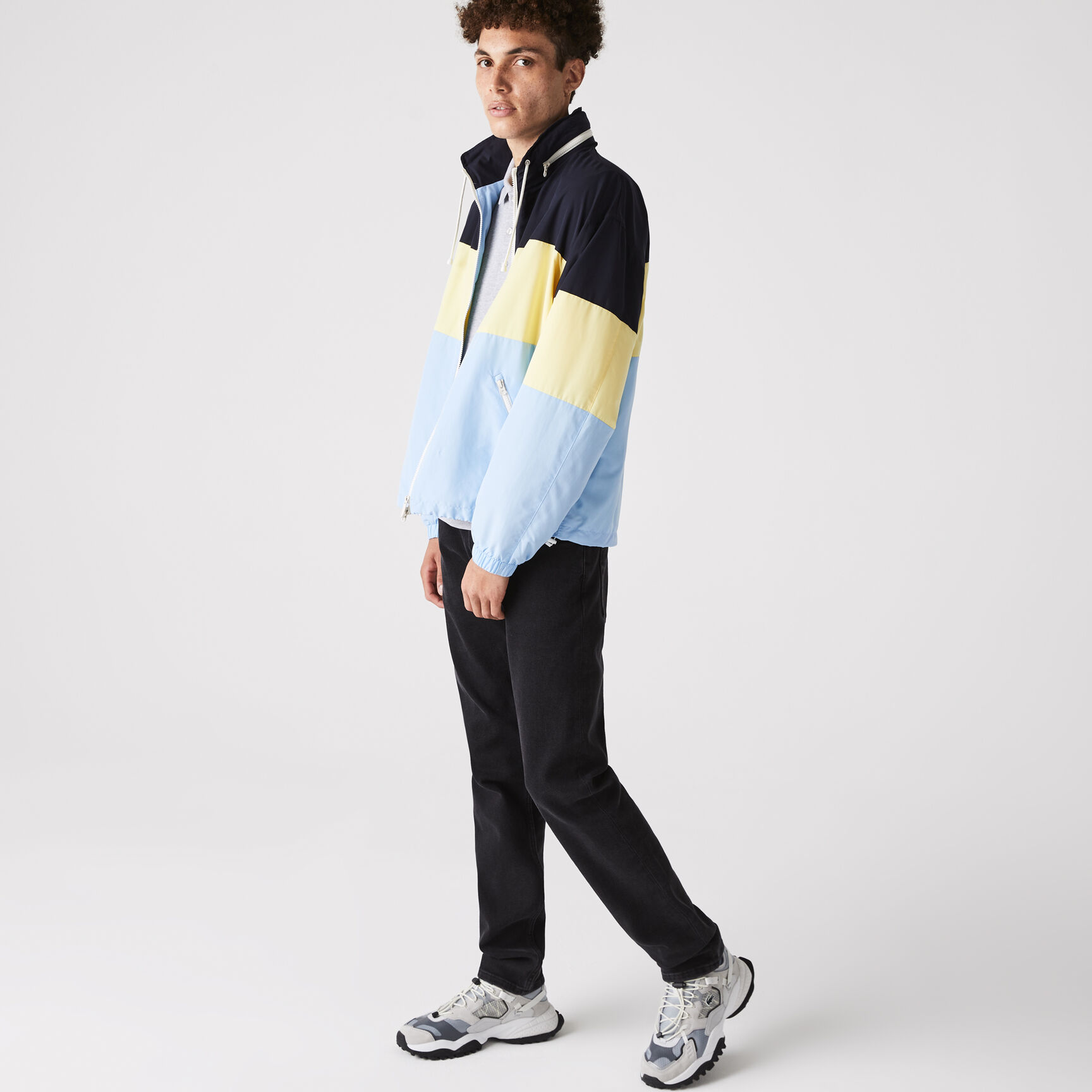 بنطال جينز بقصة ضيقة من الدنيم المرن مع 5 جيوب للرجال بنطال جينز بقصة ضيقة من الدنيم المرن مع 5 جيوب للرجال