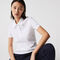 قميص بولو بأنماط مونوغرام وقصة ضيقة مجموعة Lacoste LIVE للنساء قميص بولو بأنماط مونوغرام وقصة ضيقة مجموعة Lacoste LIVE للنساء