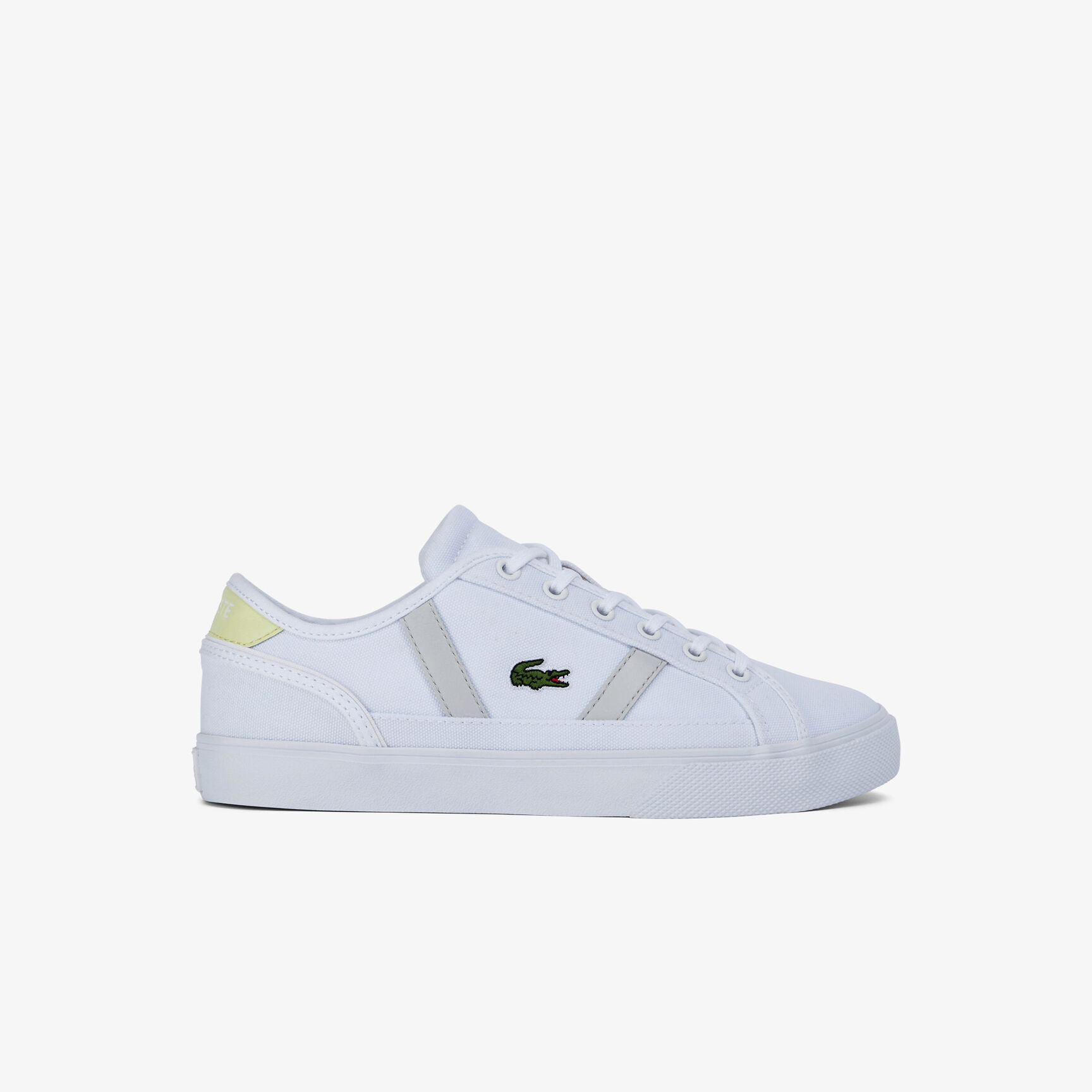 سنيكرز لاكوست سايد لاين برو قماش بتفاصيل ملونة للنساء سنيكرز لاكوست سايد لاين برو قماش بتفاصيل ملونة للنساء