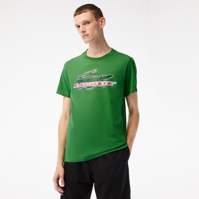 Men’s Lacoste Sport Regular Fit Organic Cotton T-shirt