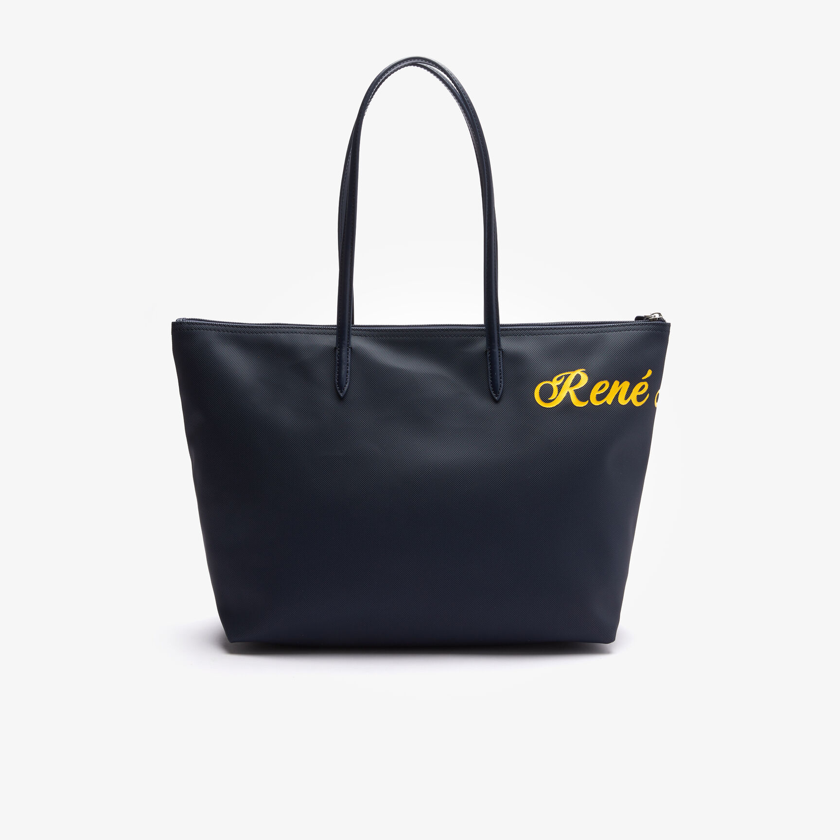 حقيبة تسوق نسائية كبيرة L.12.12 من القماش الكتاني بيكيه