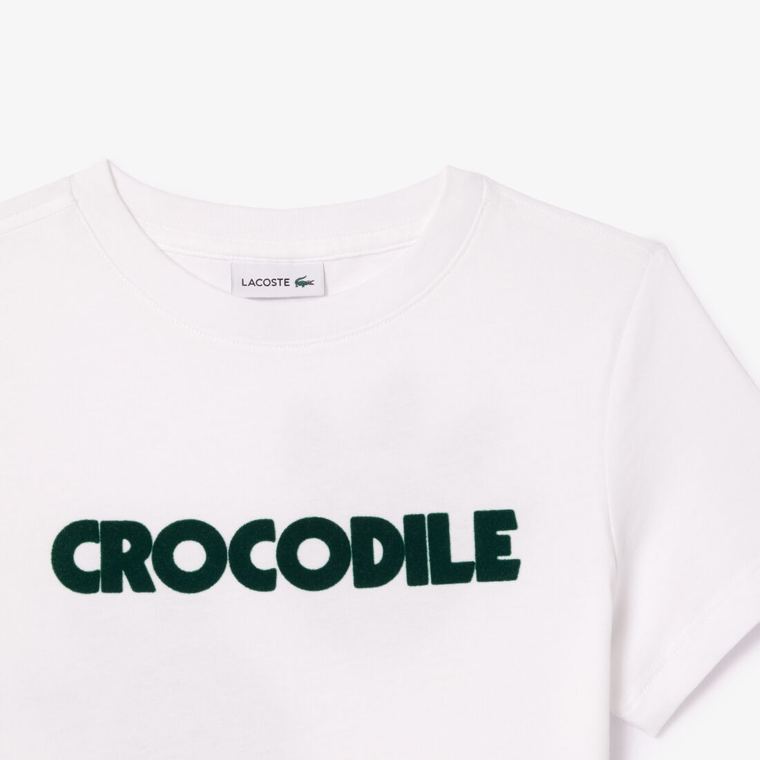 Croc Print Cotton T-shirt Croc Print Cotton T-shirt