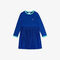 Girls' Crew Neck Pleated Cotton Dress lacoste girls crew neck pleated cotton dress