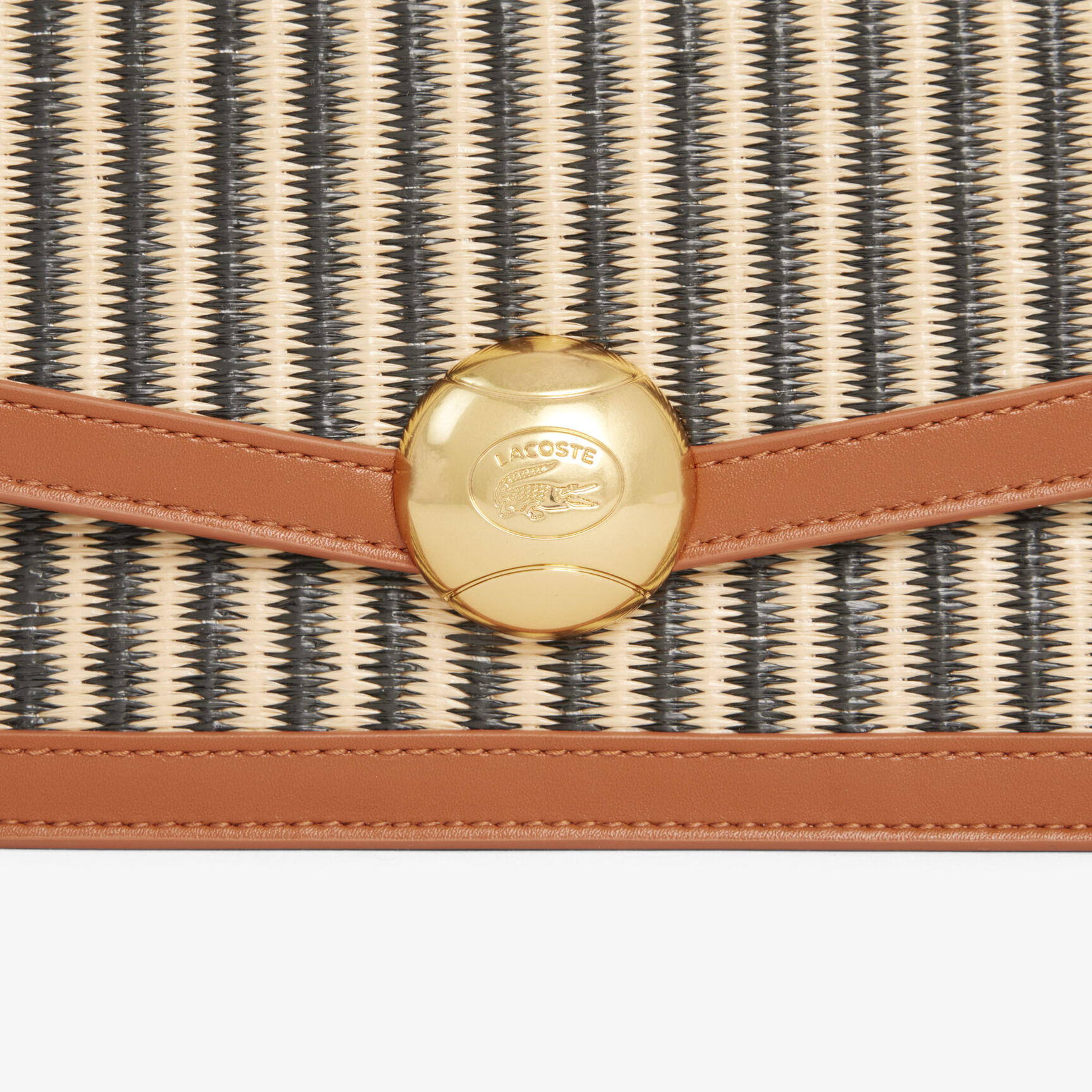 حقيبة كتف صيفية من الرافيا