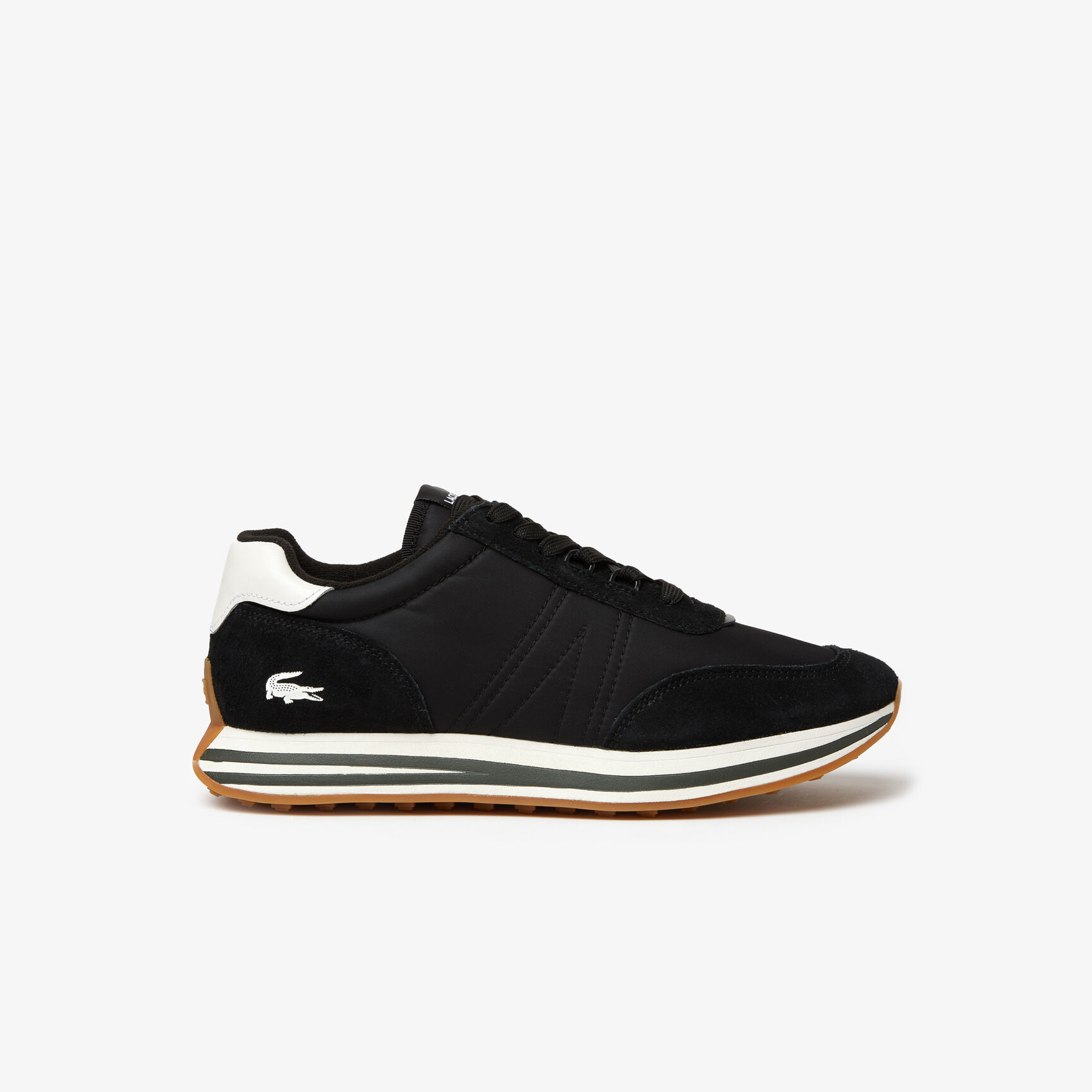 Men's Lacoste L-Spin Leather Colour Contrast Trainers