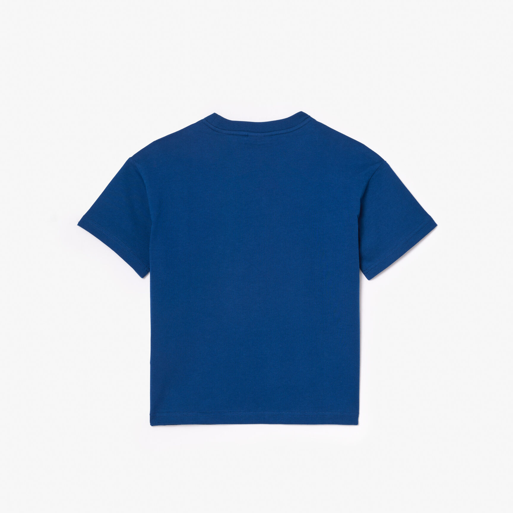 Contrast Badge Cotton T-shirt