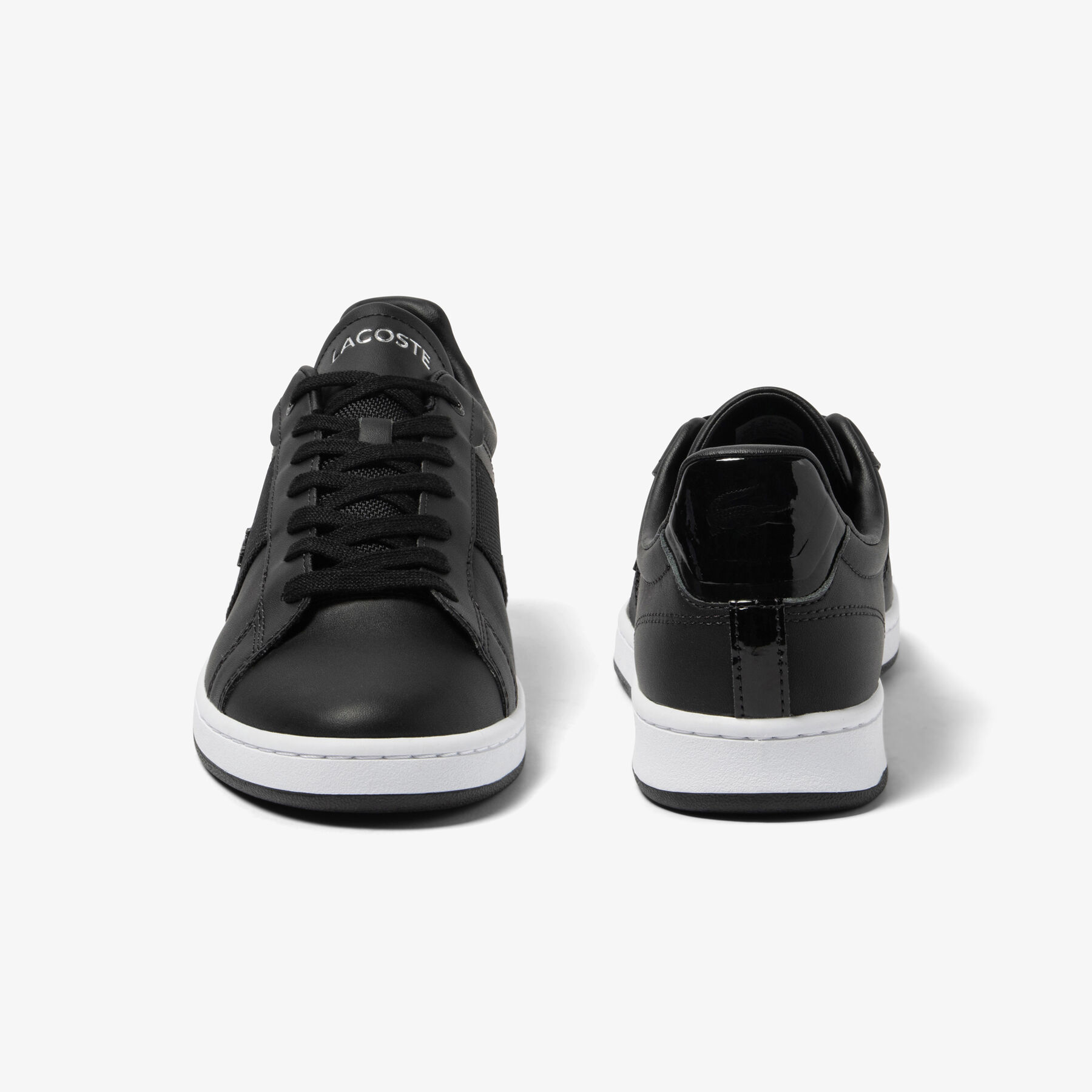men s lacoste carnaby pro leather premium trainers